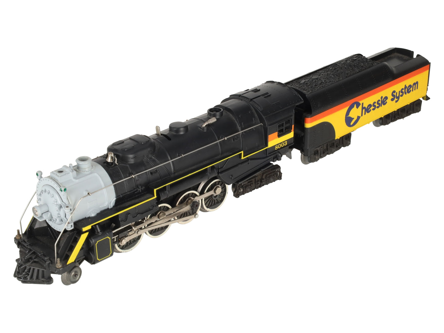 Lionel 6-8003 O Gauge Chessie 2-8-4 Berkshire Steam Locomotive & Tender #8003 EX/Box