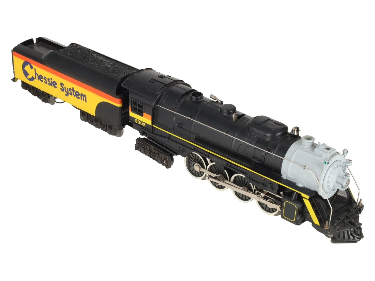 Lionel 6-8003 O Gauge Chessie 2-8-4 Berkshire Steam Locomotive & Tender #8003 EX/Box