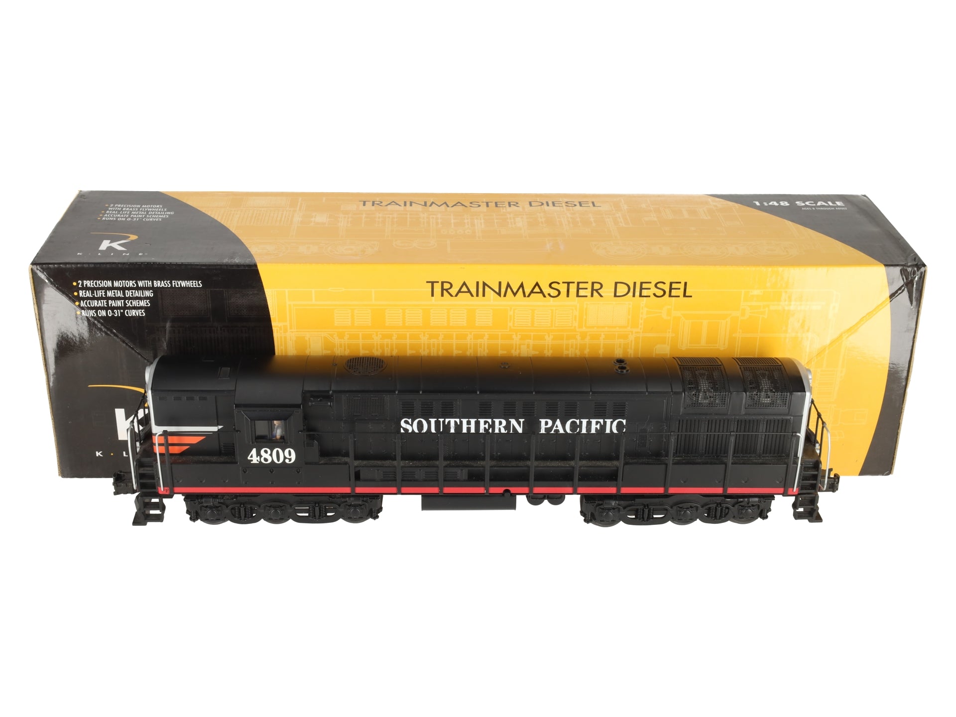 K-Line K2488-4809CC SP Traimaster Diesel Locomotive #4809 w TRAINMASTER Control LN/Box