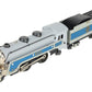 Marx 8352 O Gauge Sante Fe Steam Locomotive w/ Coal Tender #8352 EX/Box