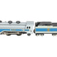 Marx 8352 O Gauge Sante Fe Steam Locomotive w/ Coal Tender #8352 EX/Box