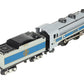 Marx 8352 O Gauge Sante Fe Steam Locomotive w/ Coal Tender #8352 EX/Box