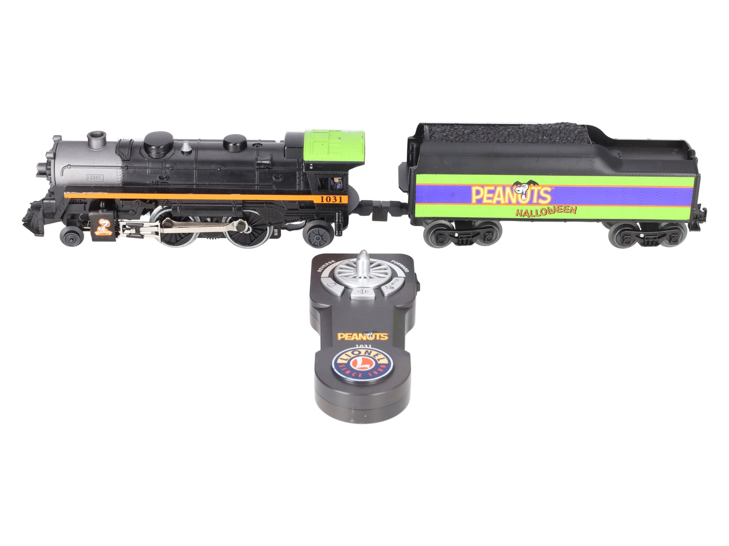Lionel 6-30214 O Gauge Peanuts Halloween Steam Locomotive & Tender #1031 EX