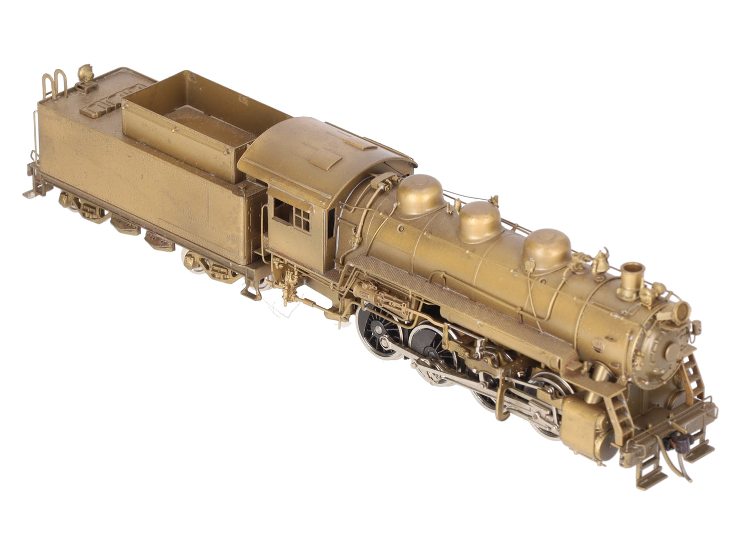 United Models HO BRASS 0-8-0 Unpntd. B&O Class L-2 Brass Locomotive & Tender EX/Box