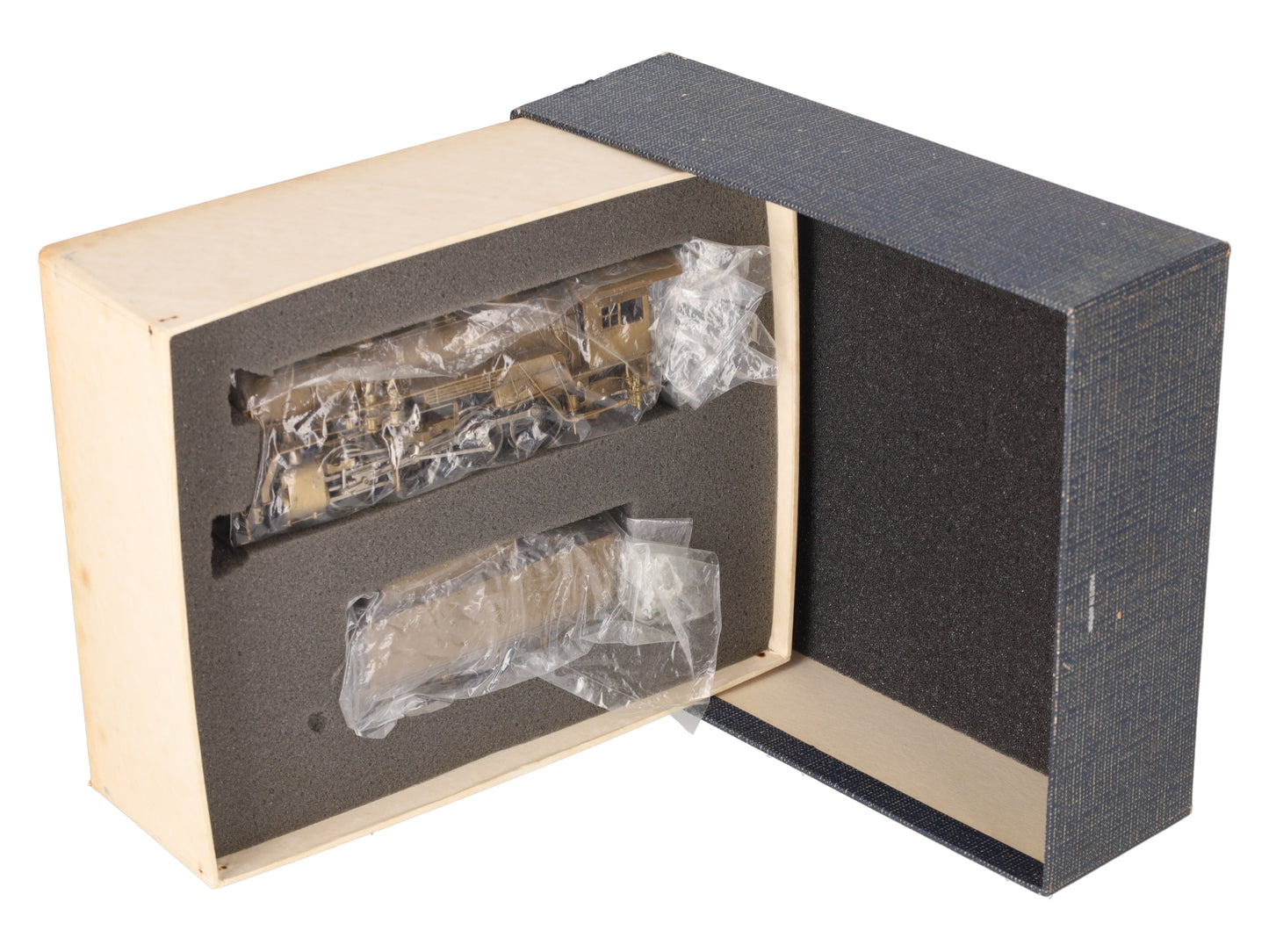 United Models HO BRASS 0-8-0 Unpntd. B&O Class L-2 Brass Locomotive & Tender EX/Box