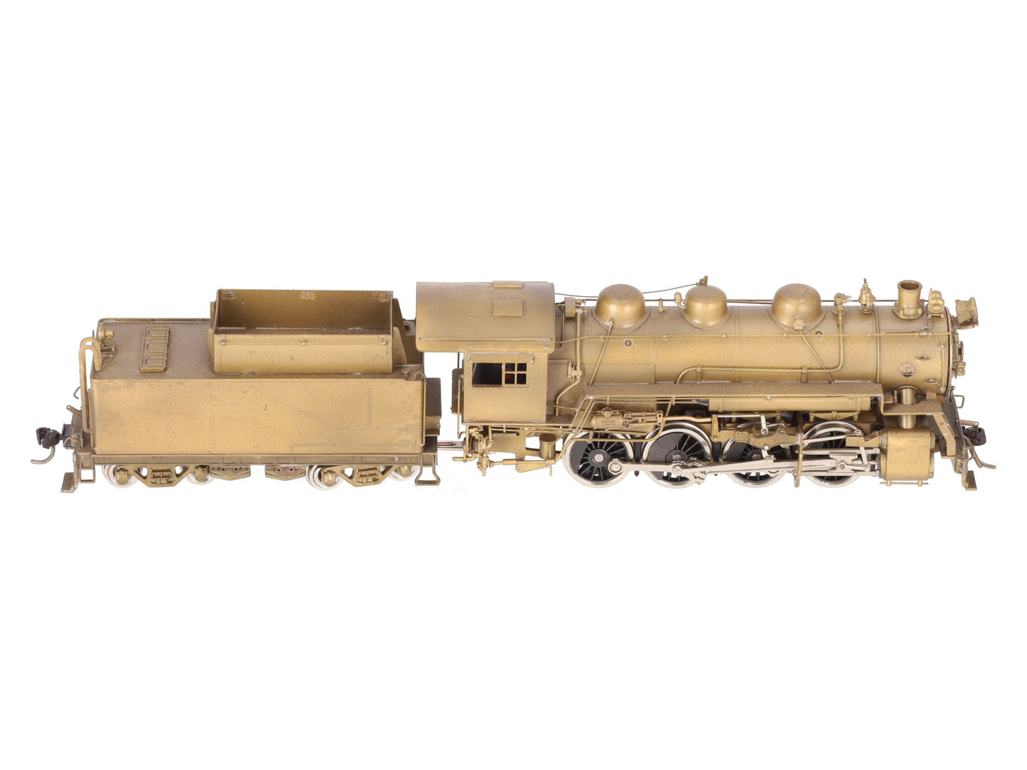 United Models HO BRASS 0-8-0 Unpntd. B&O Class L-2 Brass Locomotive & Tender EX/Box