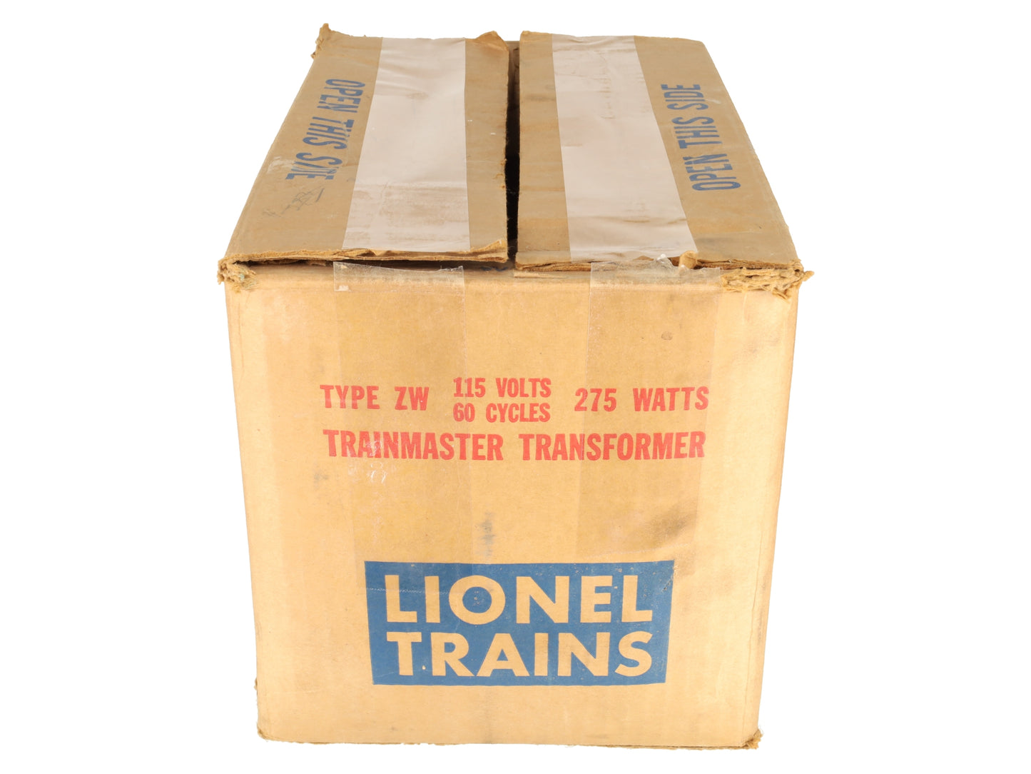 Lionel ZW Vintage O Gauge Trainmaster 275 Watt Transformer with Whistle VG/Box