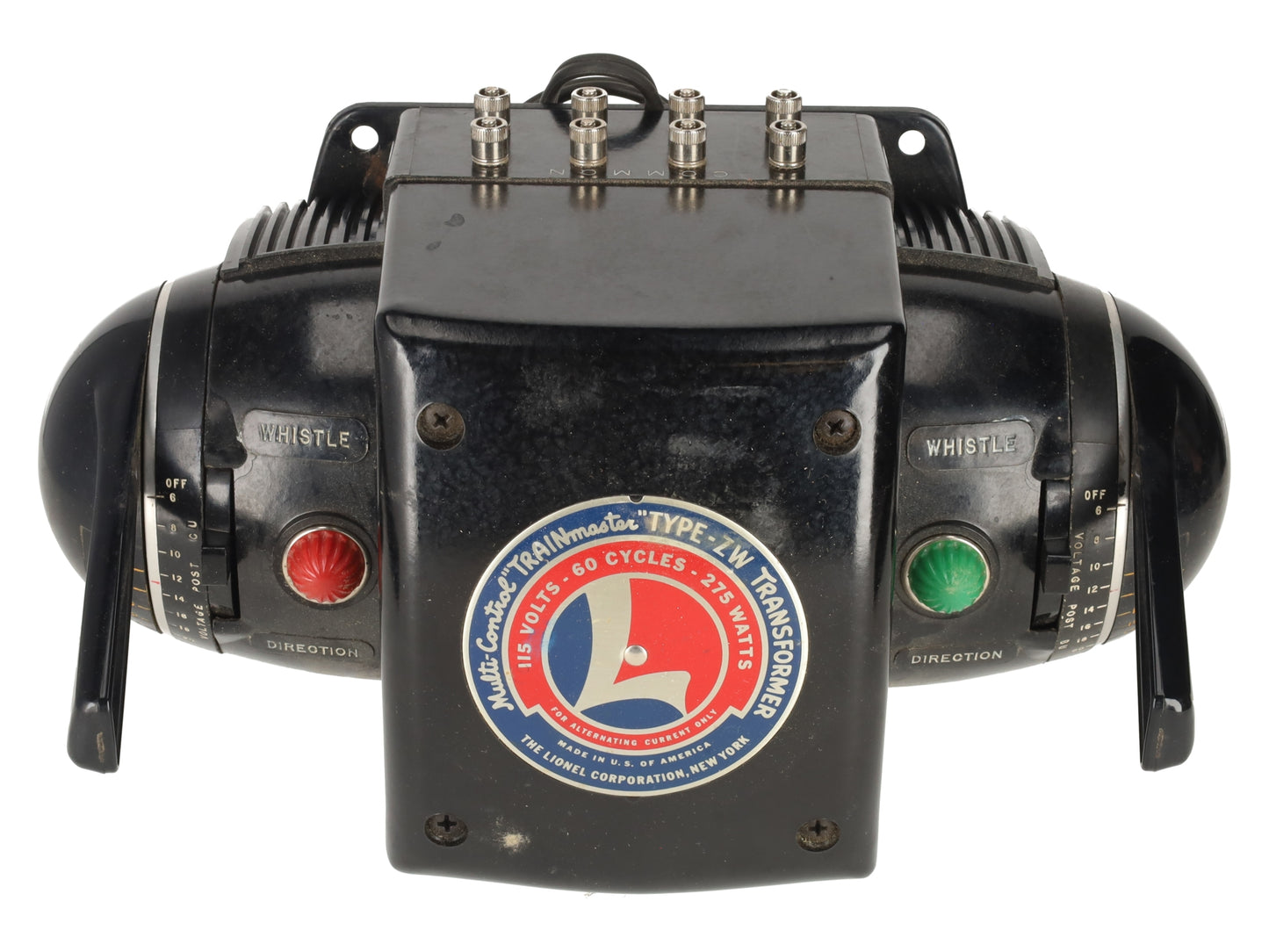 Lionel ZW Vintage O Gauge Trainmaster 275 Watt Transformer with Whistle VG/Box