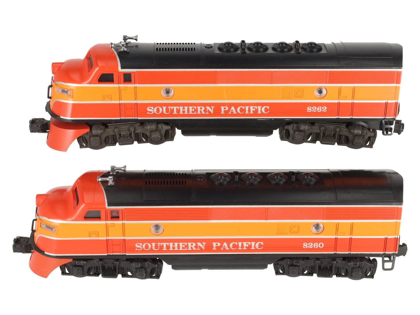 Lionel 6-8260 O Gauge Southern Pacific F3 AA Diesel Locomotive Set #8260/8262 EX/Box