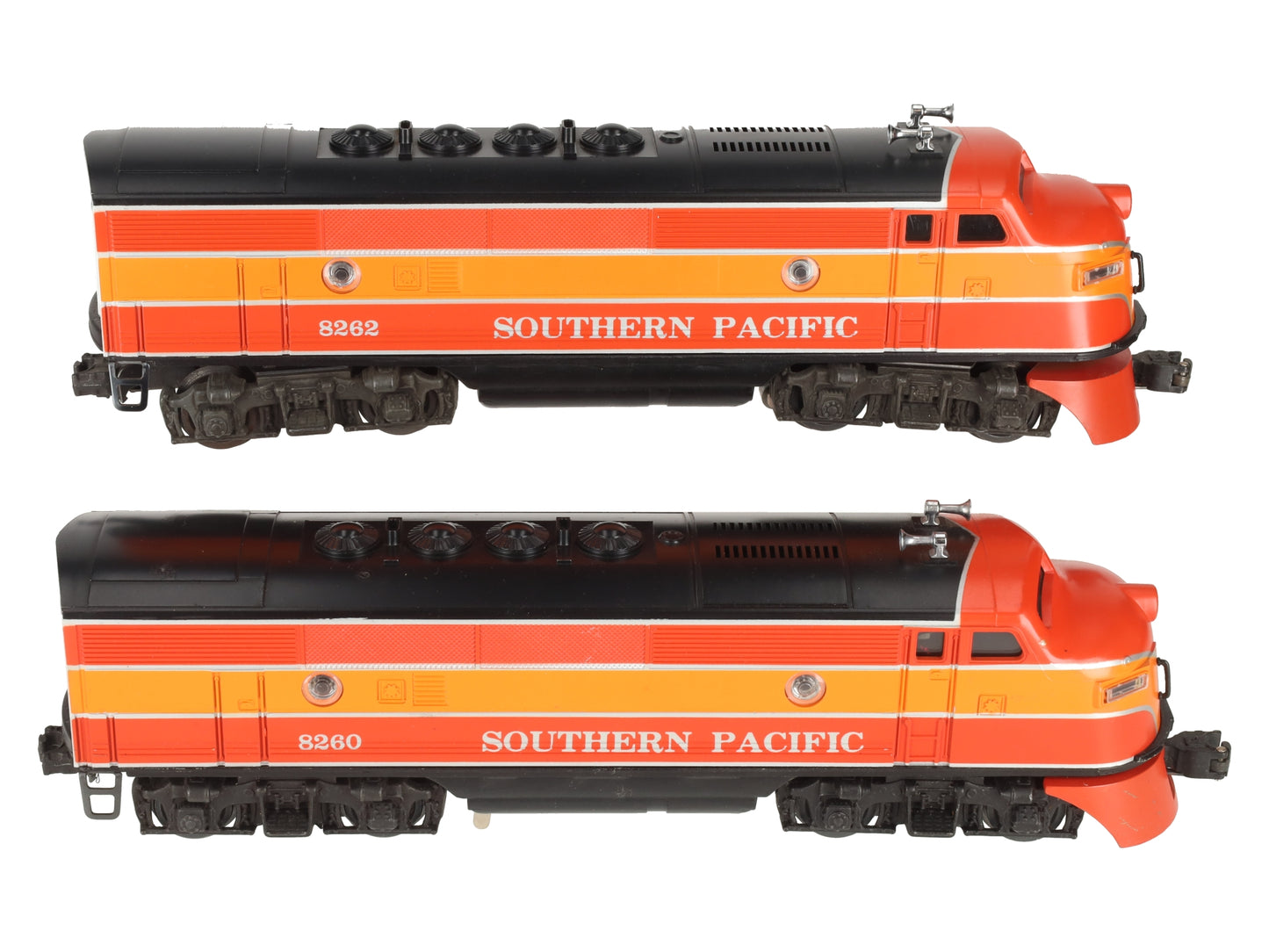Lionel 6-8260 O Gauge Southern Pacific F3 AA Diesel Locomotive Set #8260/8262 EX/Box