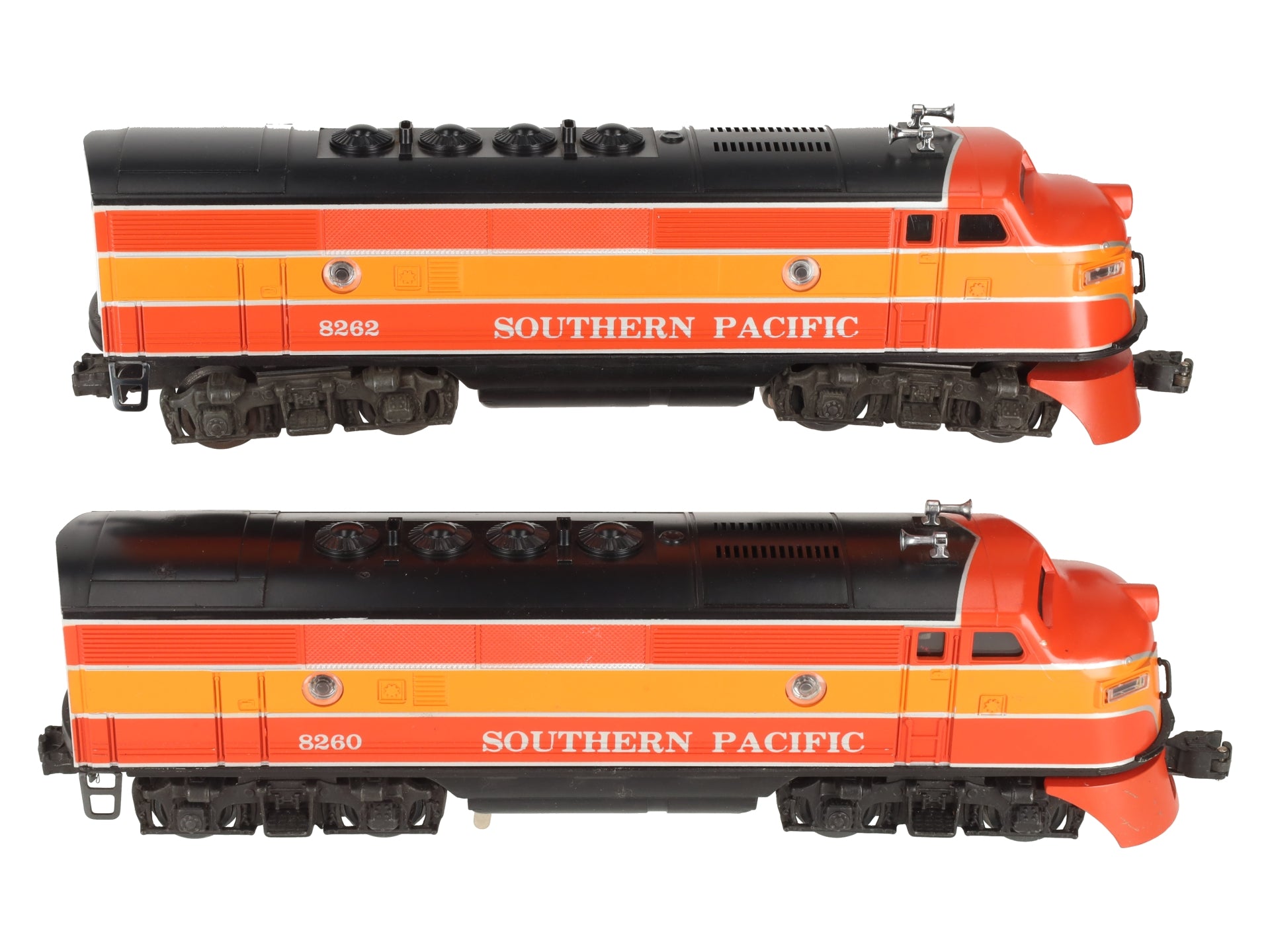 Lionel 6-8260 O Gauge Southern Pacific F3 AA Diesel Locomotive Set #8260/8262 EX/Box
