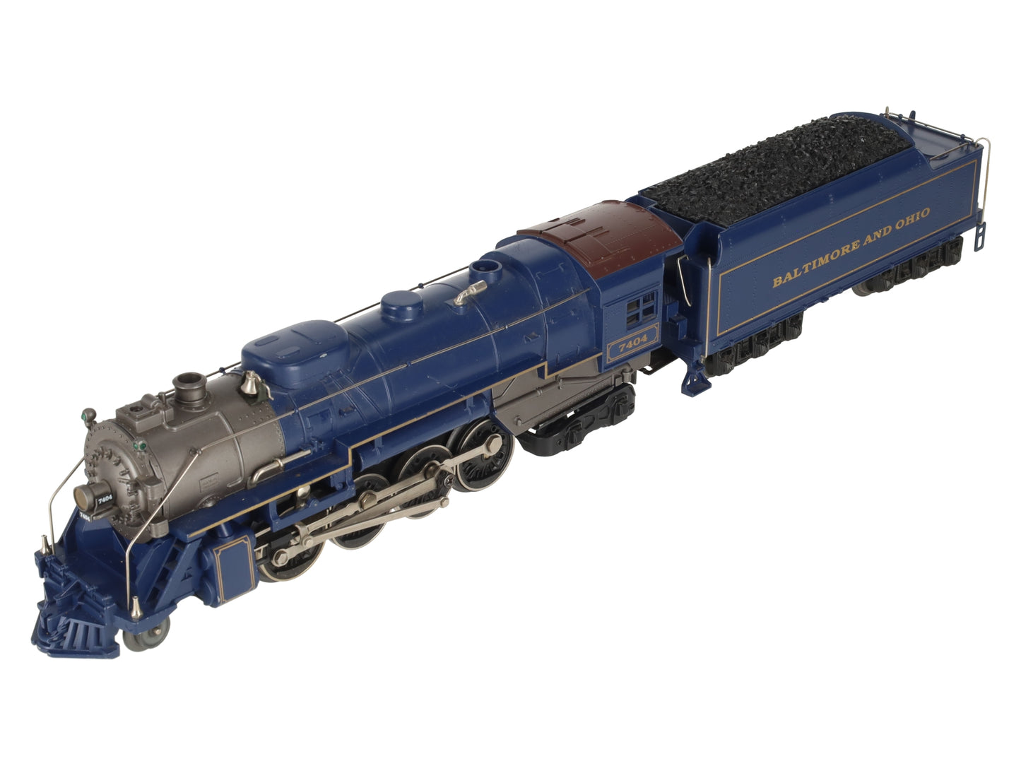 Williams BERK101 B&O 2-8-4 Berkshire Steam Loco w/ TrueBlast II #7404 EX/Box
