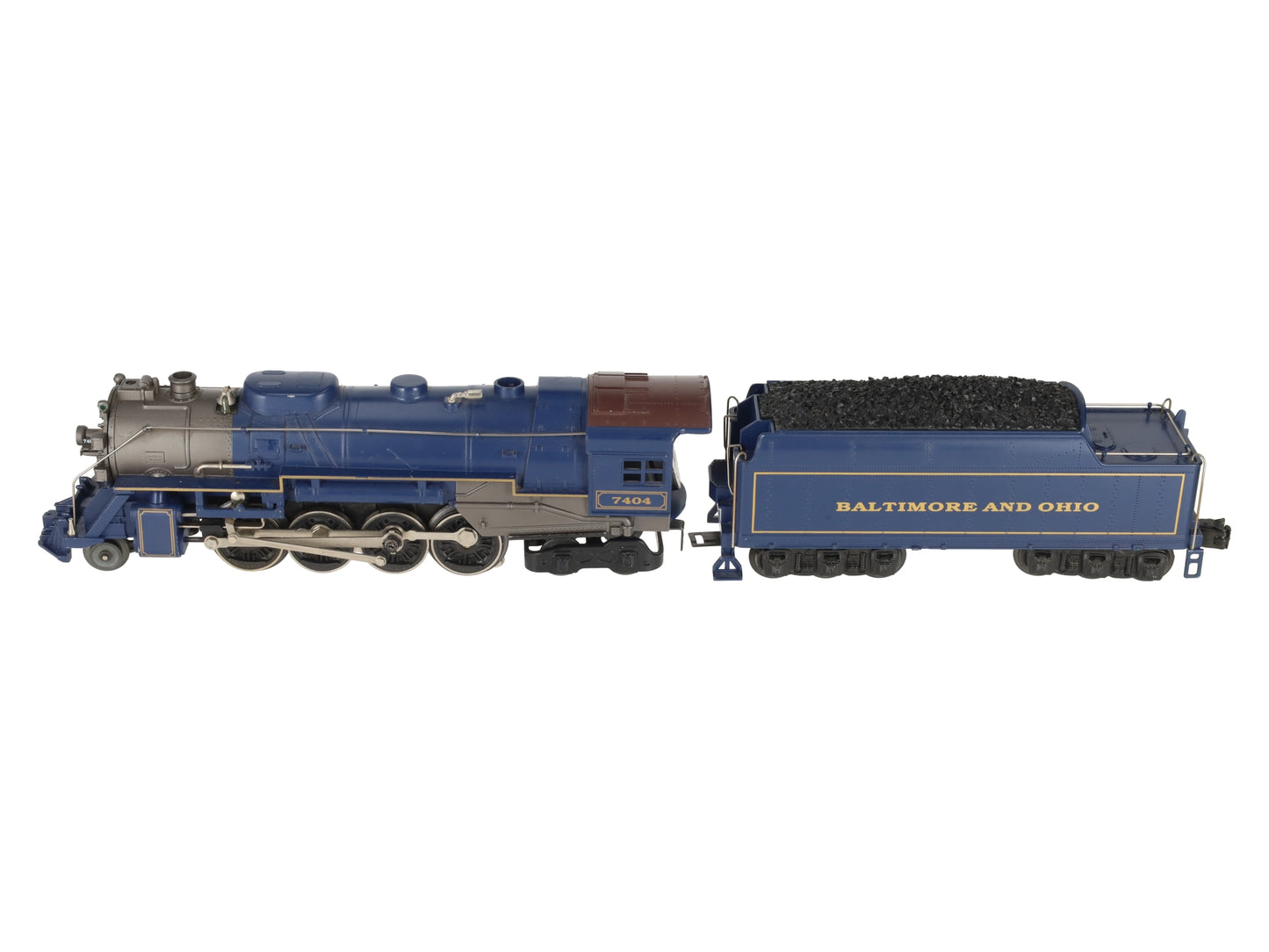 Williams BERK101 B&O 2-8-4 Berkshire Steam Loco w/ TrueBlast II #7404 EX/Box