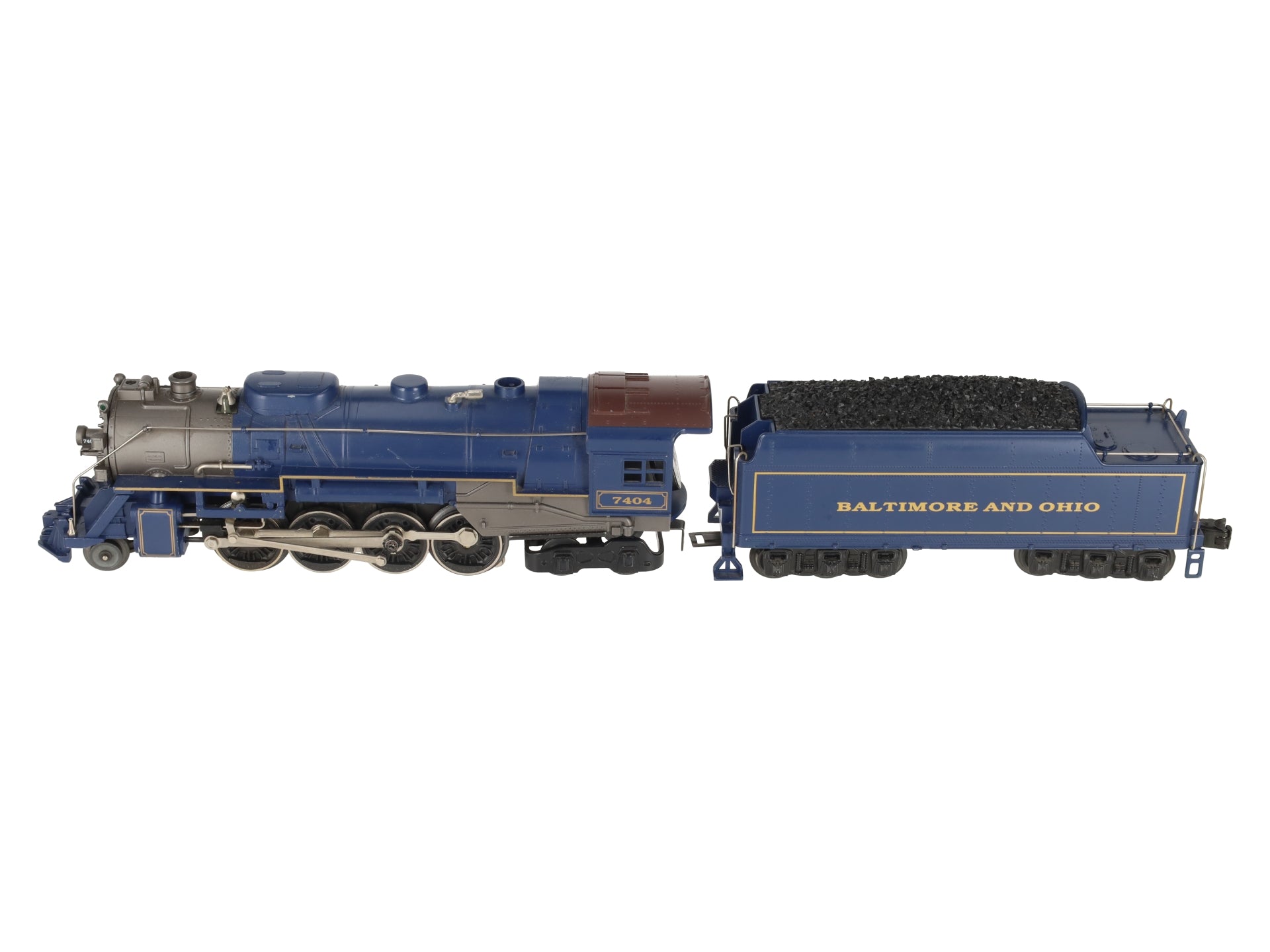 Williams BERK101 B&O 2-8-4 Berkshire Steam Loco w/ TrueBlast II #7404 EX/Box
