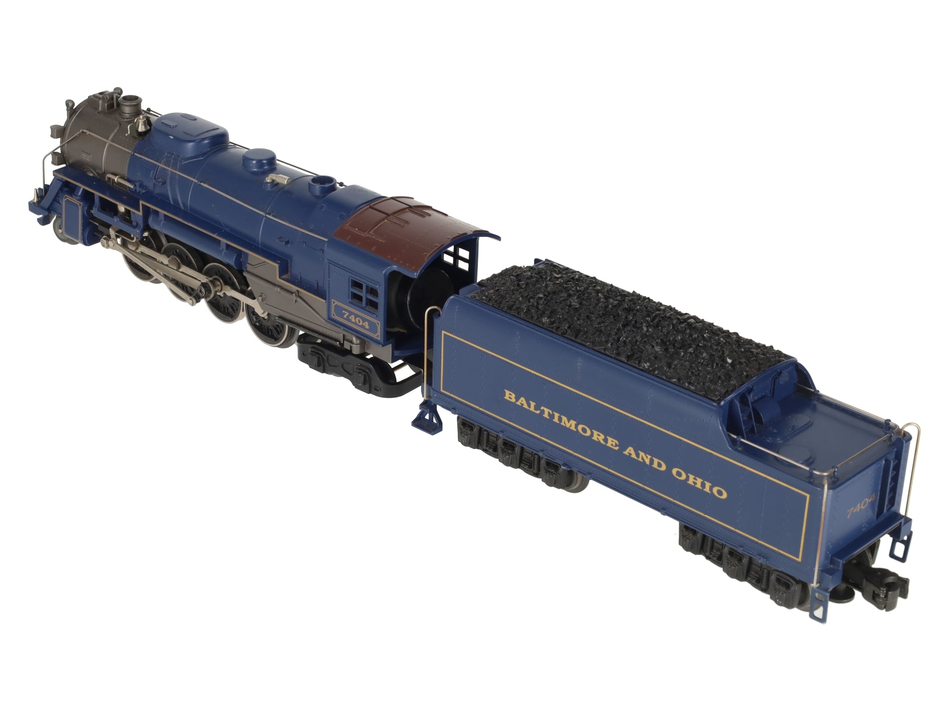 Williams BERK101 B&O 2-8-4 Berkshire Steam Loco w/ TrueBlast II #7404 EX/Box