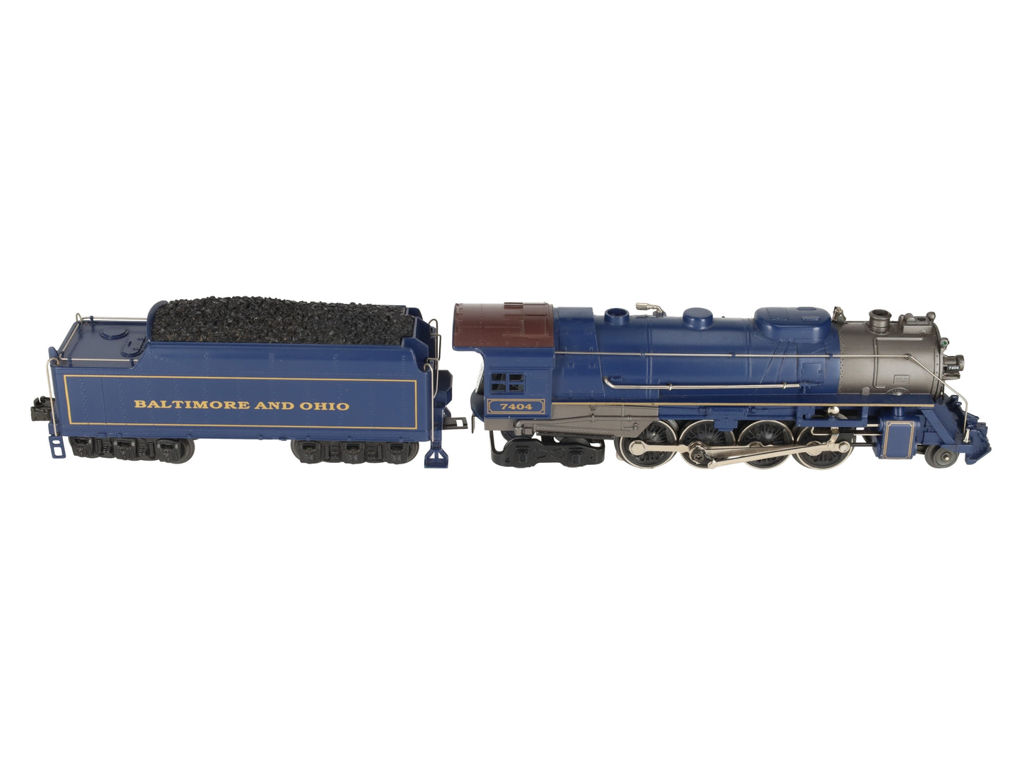 Williams BERK101 B&O 2-8-4 Berkshire Steam Loco w/ TrueBlast II #7404 EX/Box
