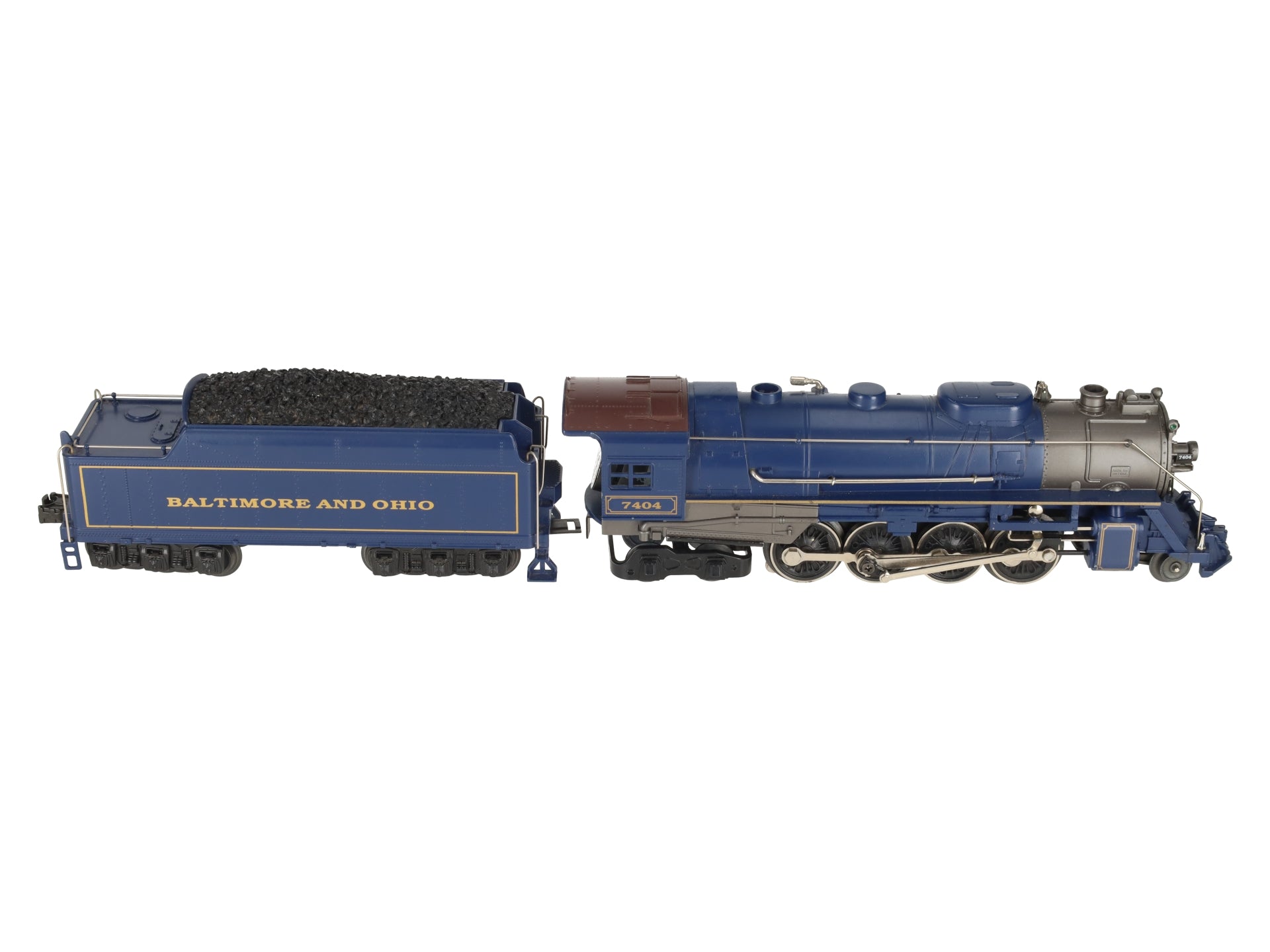 Williams BERK101 B&O 2-8-4 Berkshire Steam Loco w/ TrueBlast II #7404 EX/Box