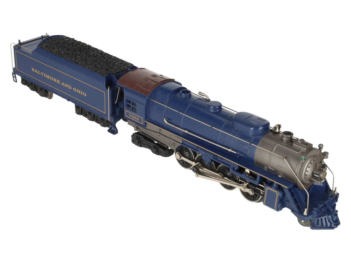 Williams BERK101 B&O 2-8-4 Berkshire Steam Loco w/ TrueBlast II #7404 EX/Box