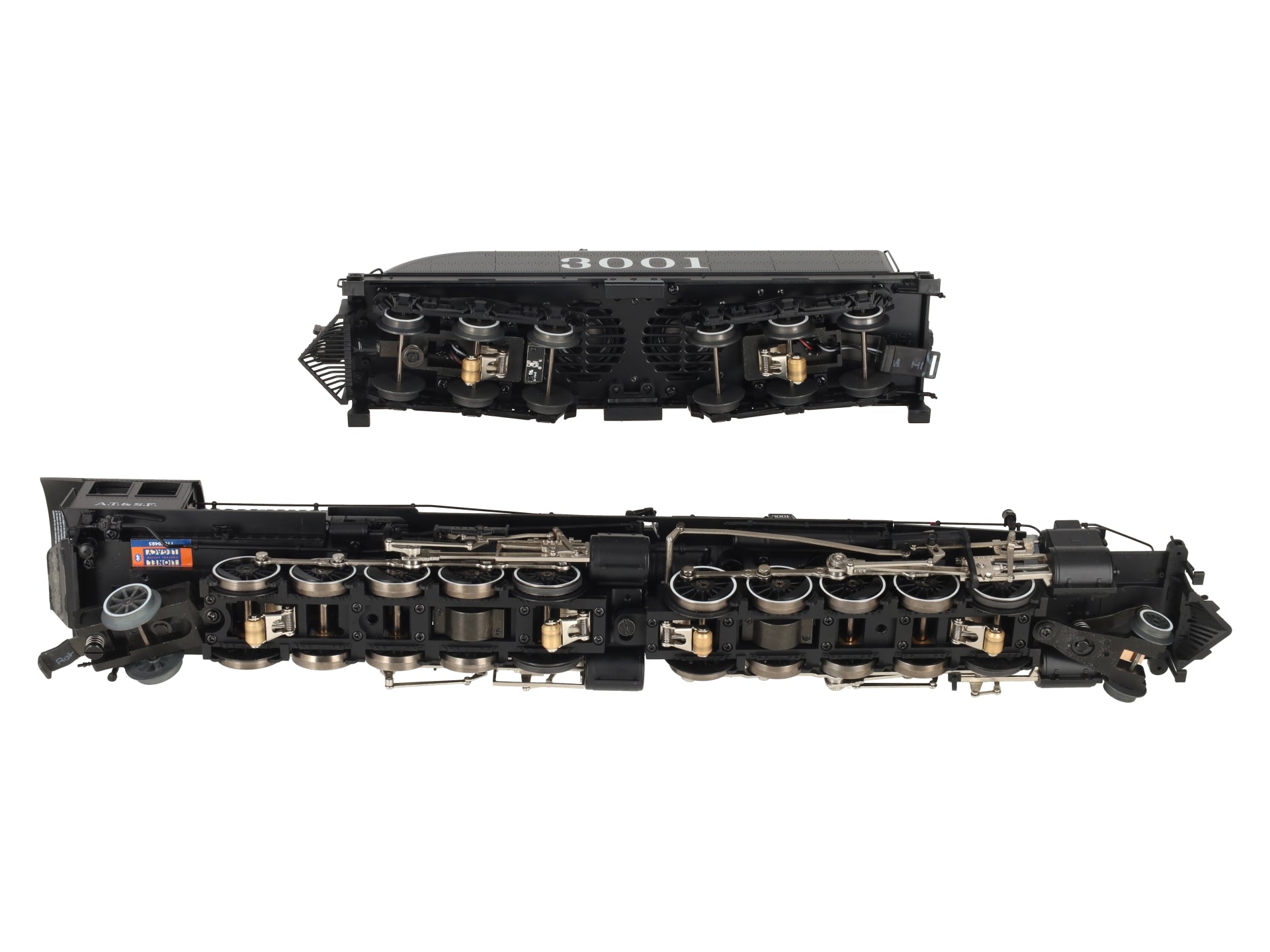 Lionel 2131470 O Santa Fe Legacy Vision Line 2-10-10-2 Steam Locomotive #3001 LN/Box