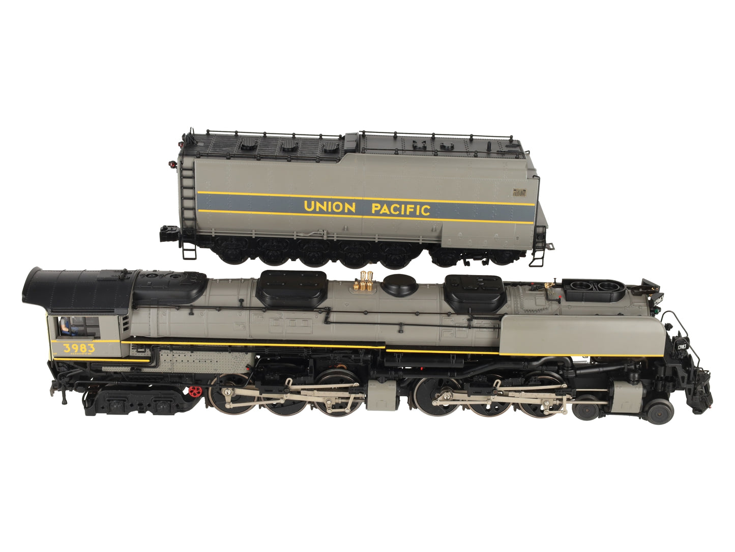 Lionel 6-11221 O VISIONLINE Union Pacific 4-6-6-4 Oil Tender Steam Loco #3983 EX/Box