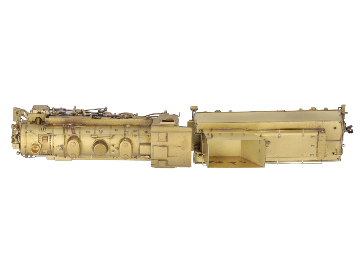 PFM HO BRASS Norfolk & Western 0-8-0 S-1a Steam Locomotive & Tender - Unpainted EX/Box