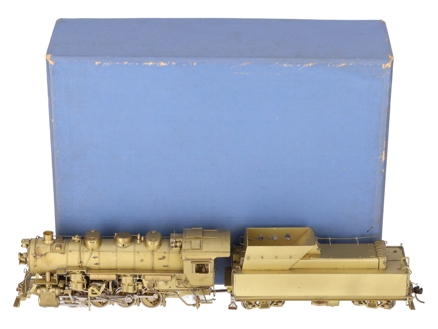 PFM HO BRASS Norfolk & Western 0-8-0 S-1a Steam Locomotive & Tender - Unpainted EX/Box