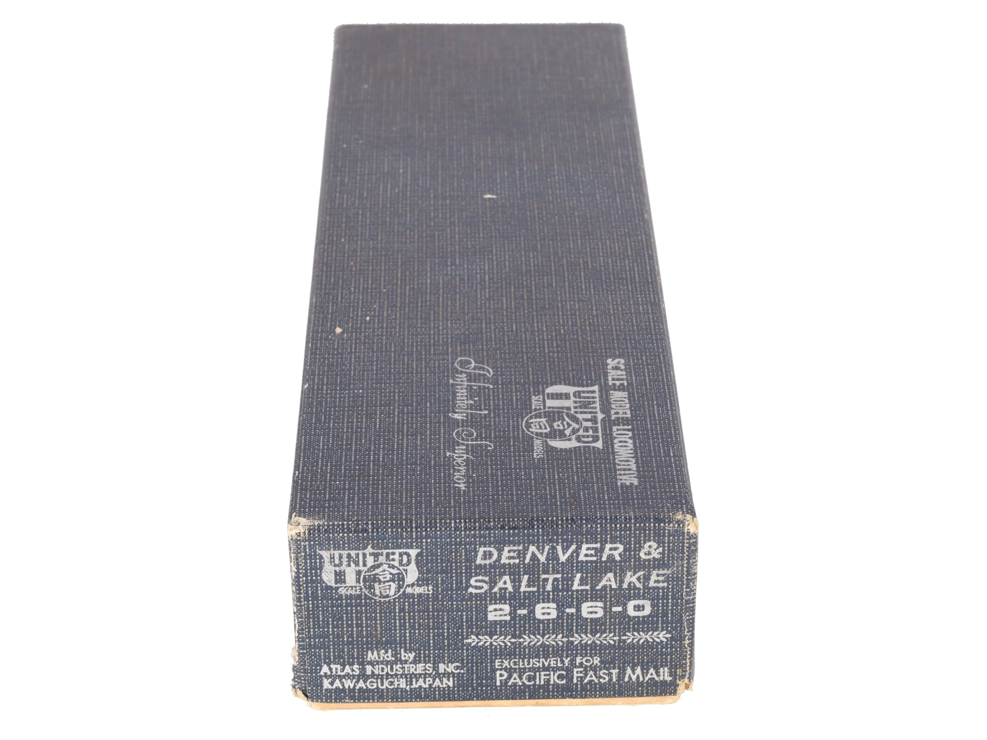 United Scale Models HO Denver & Salt Lake Steam Locomotive 2-6-6-0 EX/Box