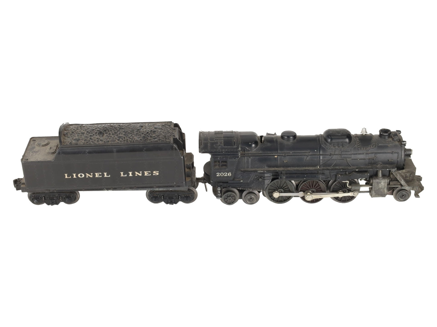 Lionel 2026 Vintage O Lionel Lines 2-6-2 Steam Locomotive w/2426Tender VG