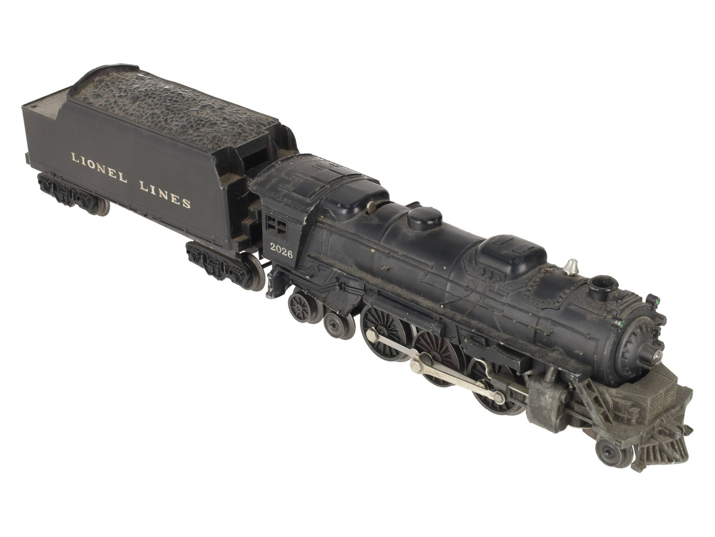 Lionel 2026 Vintage O Lionel Lines 2-6-2 Steam Locomotive w/2426Tender VG