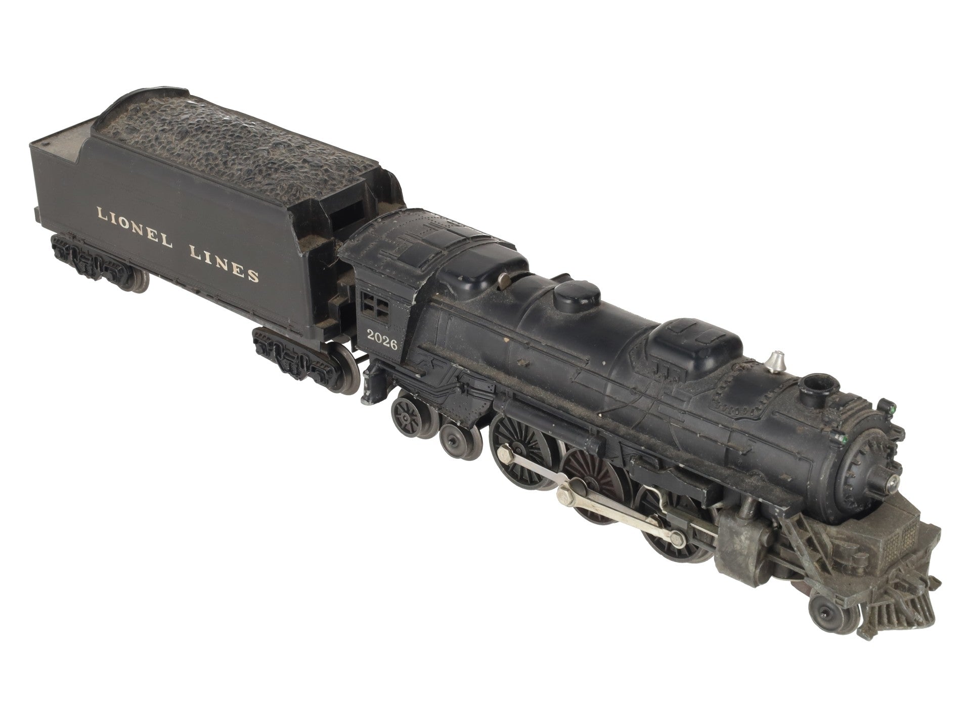 Lionel 2026 Vintage O Lionel Lines 2-6-2 Steam Locomotive w/2426Tender VG