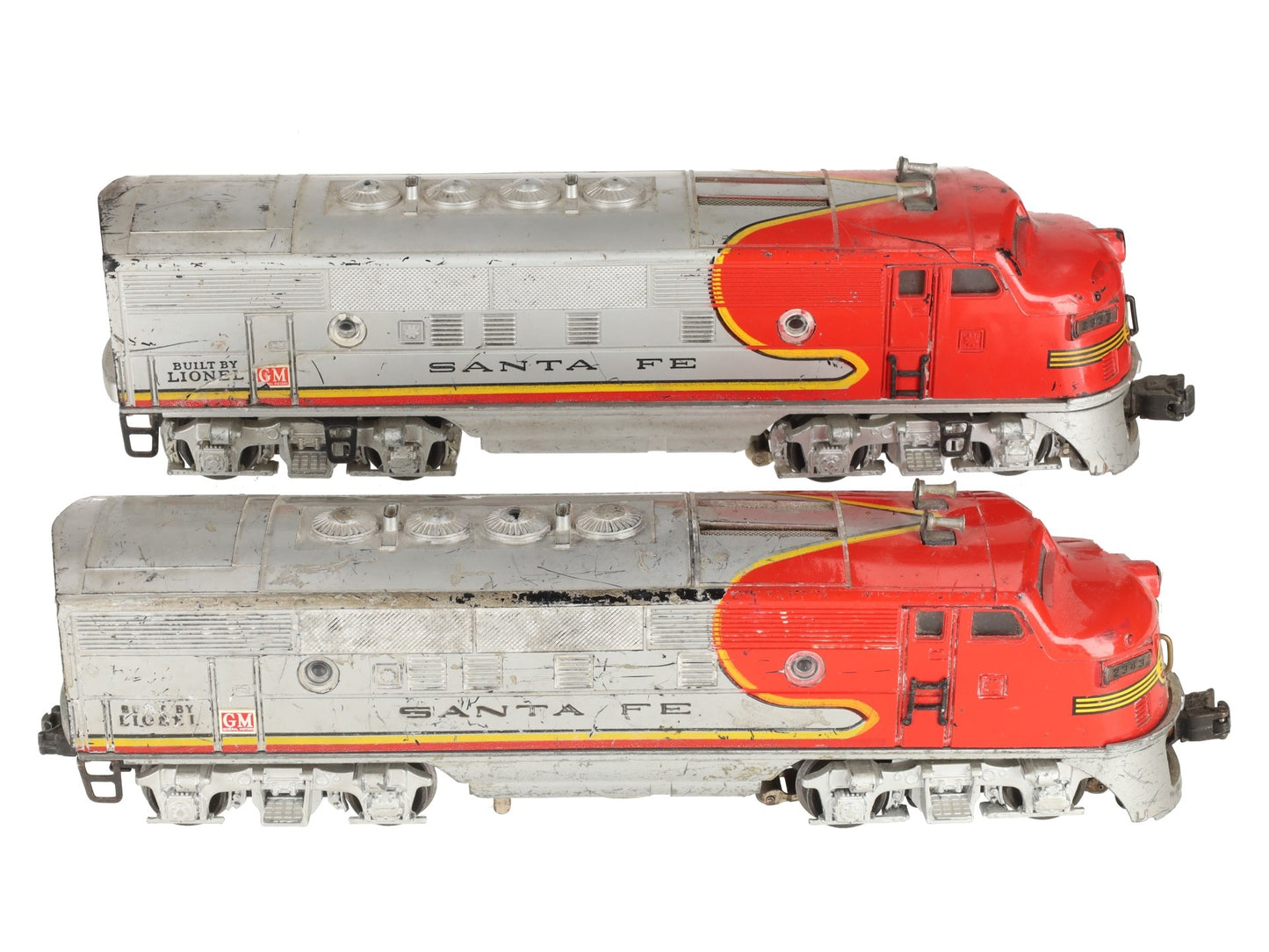 Lionel 2333 Vintage O Santa Fe F3 AA Diesel Set