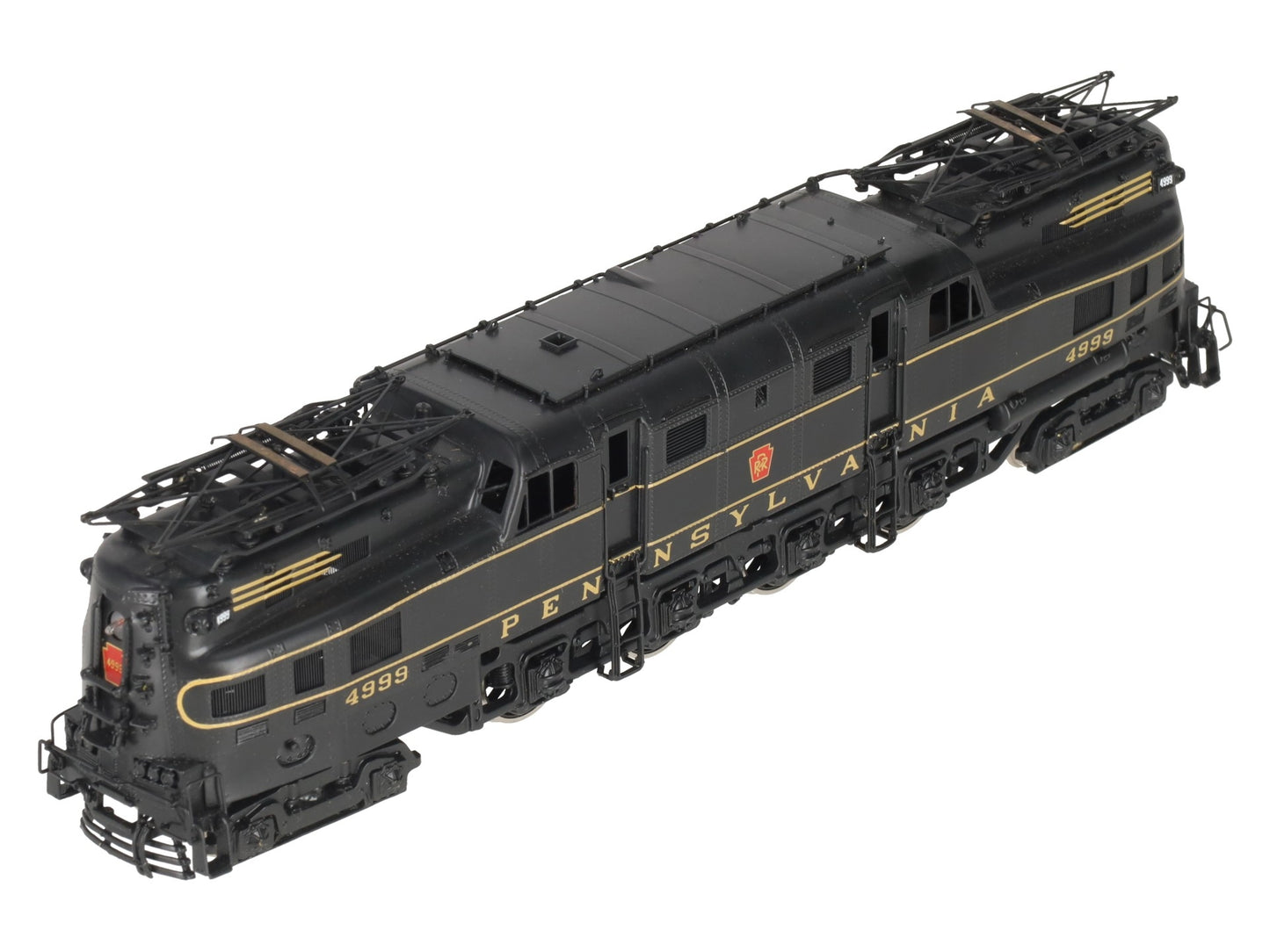 Alpha Models HO BRASS Pennsylvania R-1 Electric Locomotive #4999 - RARE! EX/Box