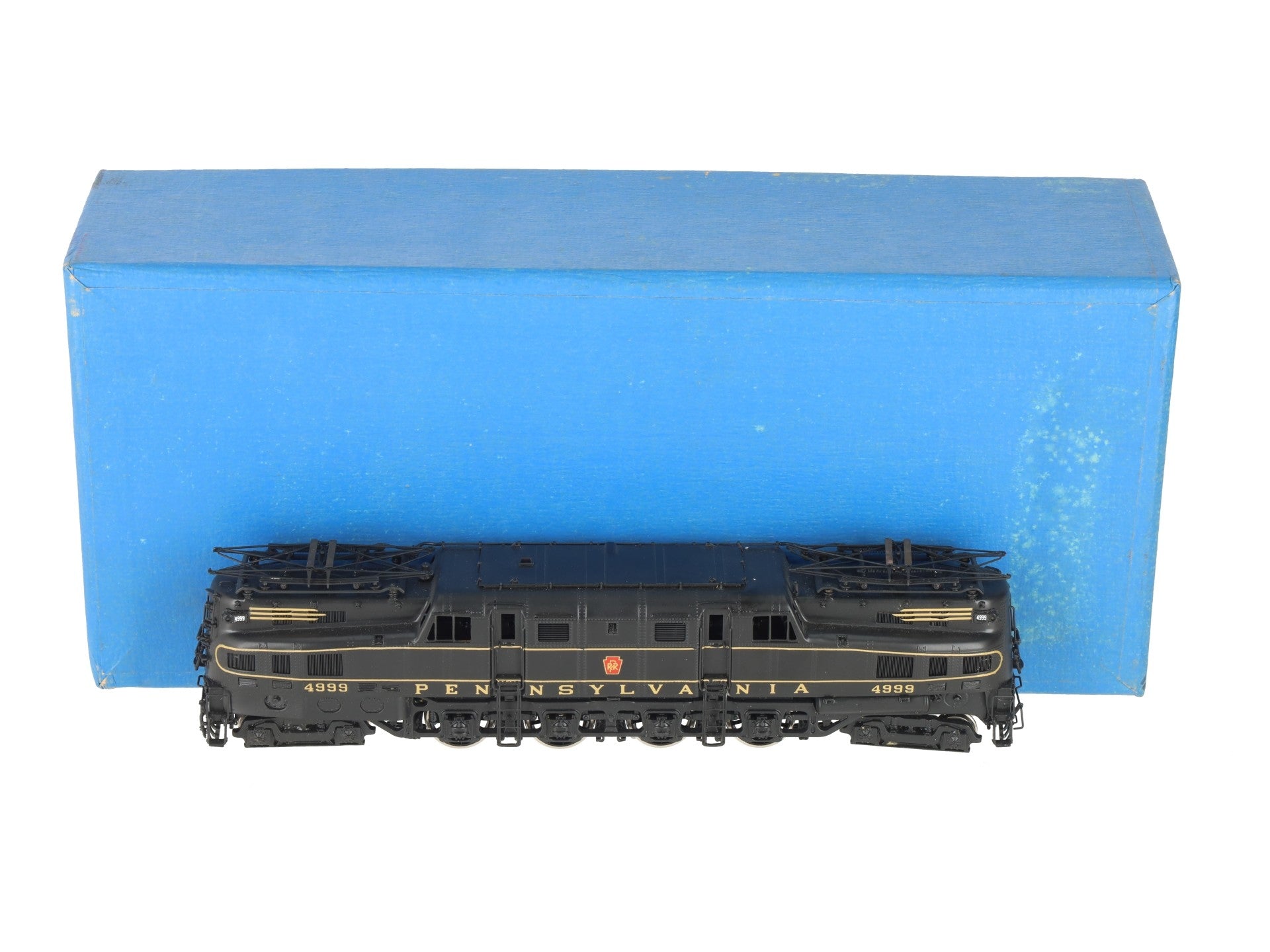 Alpha Models HO BRASS Pennsylvania R-1 Electric Locomotive #4999 - RARE! EX/Box