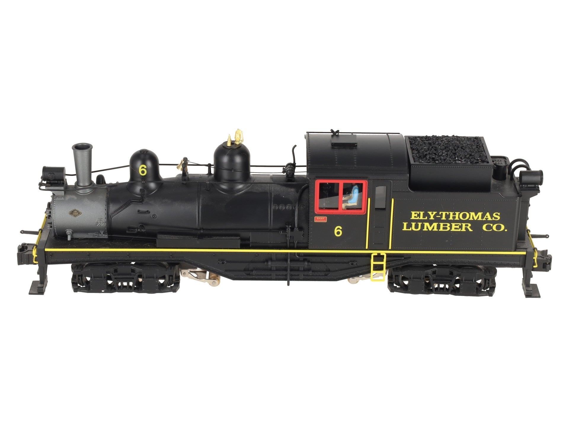 Lionel 1931490 O Ely Thomas 2-Truck Shay Steam Locomotive Bluetooth #6 EX/Box