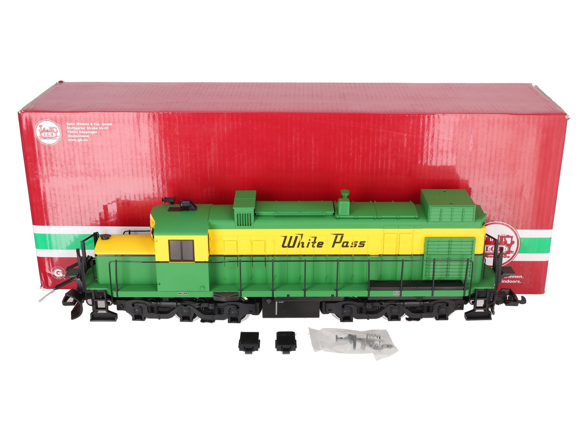 LGB 25554 G Scale White Pass & Yukon Route Railway Alco Diesel Locomotive EX/Box