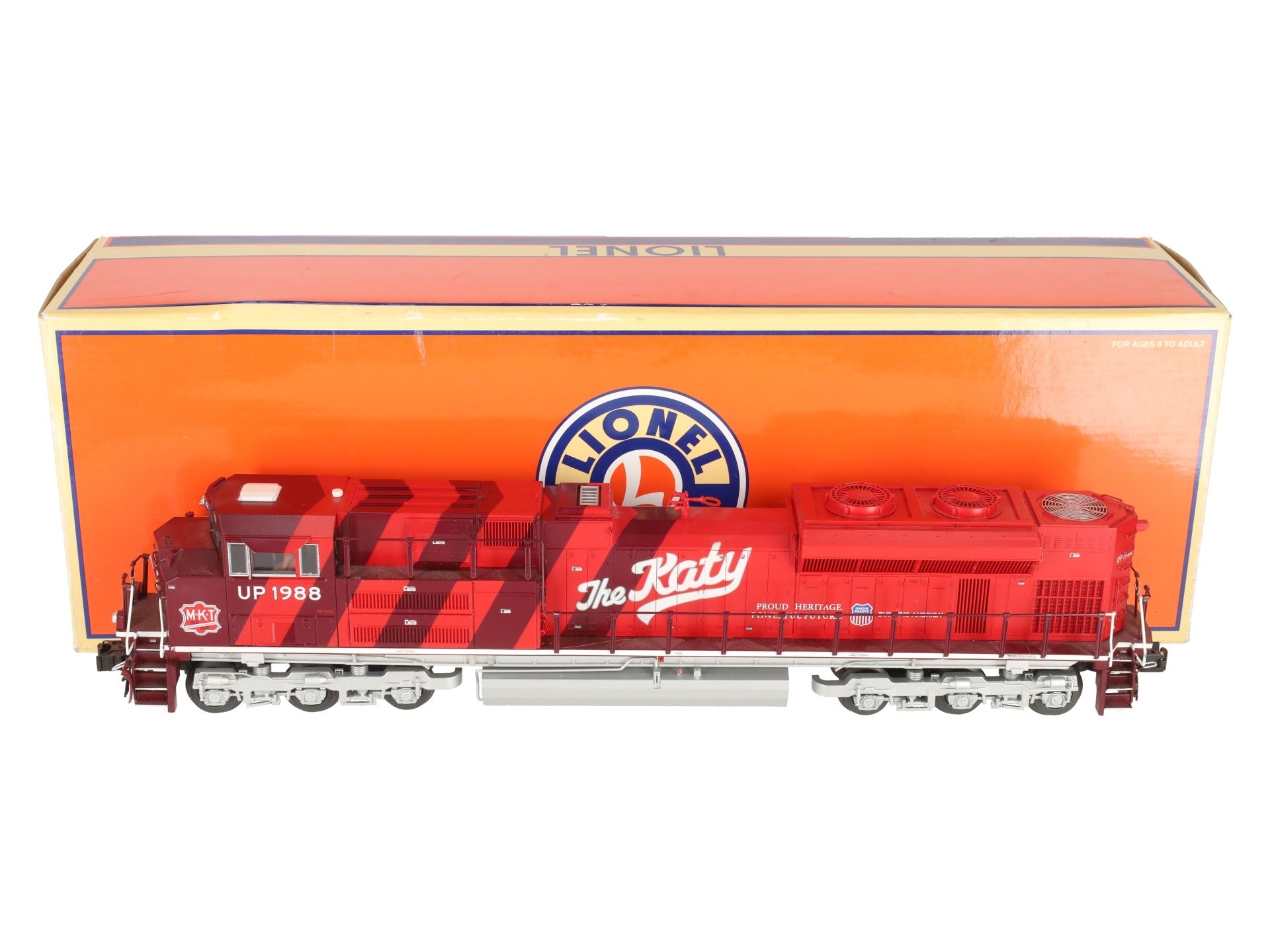 Lionel 6-28263 O MLR UP Heritage KATY Legacy SD70ACe Diesel Locomotive #1988 EX/Box