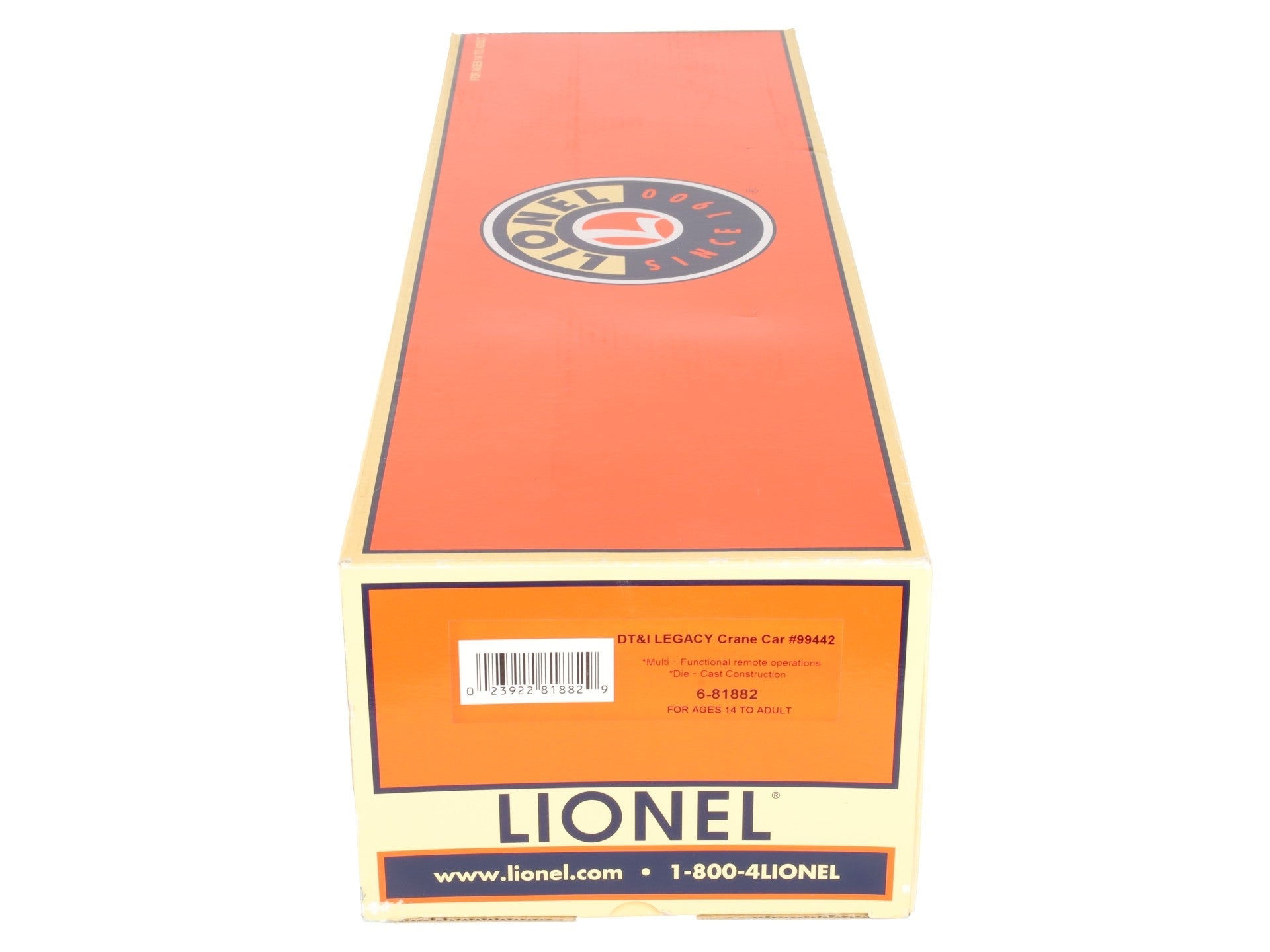 Lionel 6-81882 O DT&I Command Control Crane/Legacy #99442 EX/Box