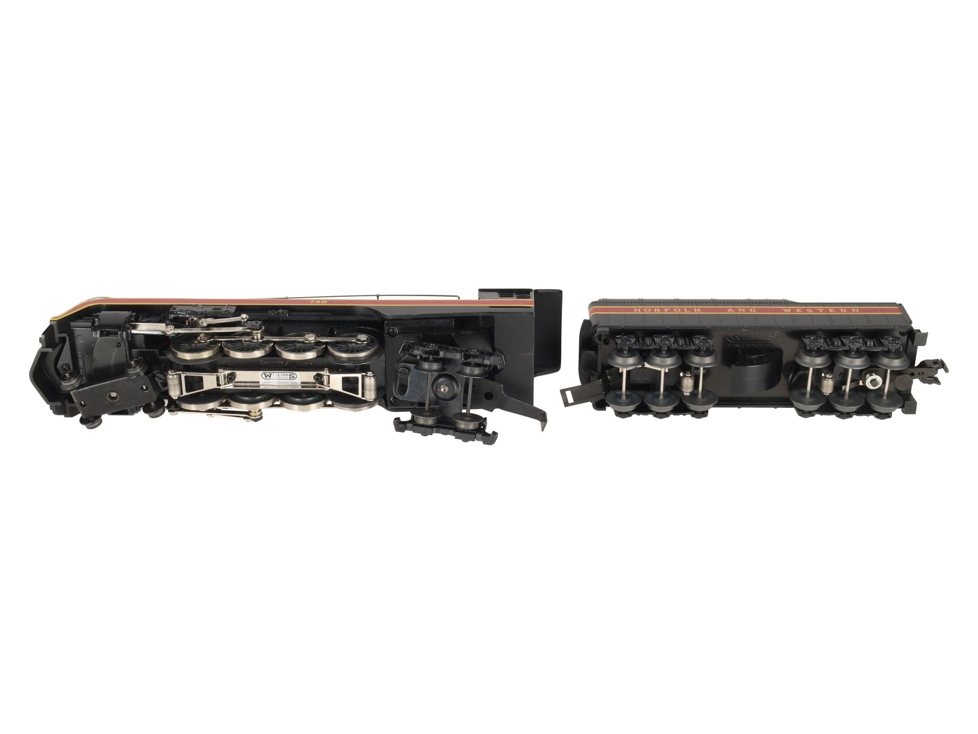 Williams J-100 Norfolk and Western J-Class 4-8-4 Steam Locomotive #746 EX/Box