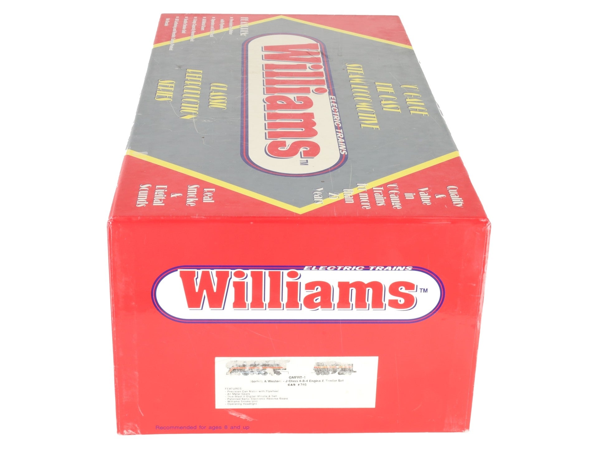 Williams J-100 Norfolk and Western J-Class 4-8-4 Steam Locomotive #746 EX/Box