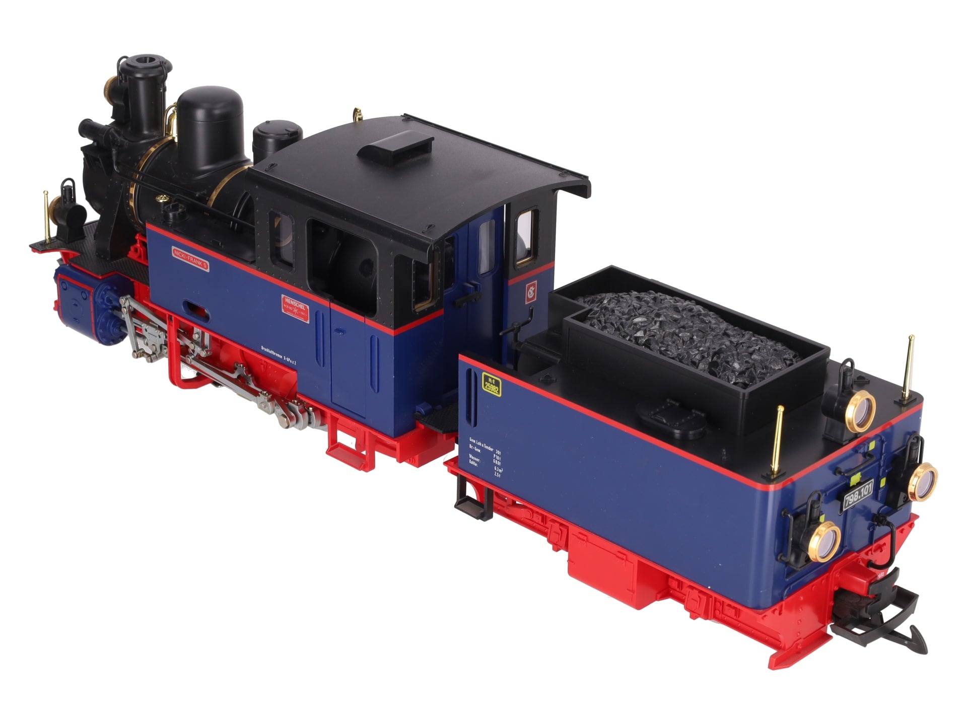 LGB 20261 G Scale Nicki Frank 0-6-0 Steam Loco & Tender EX/Box
