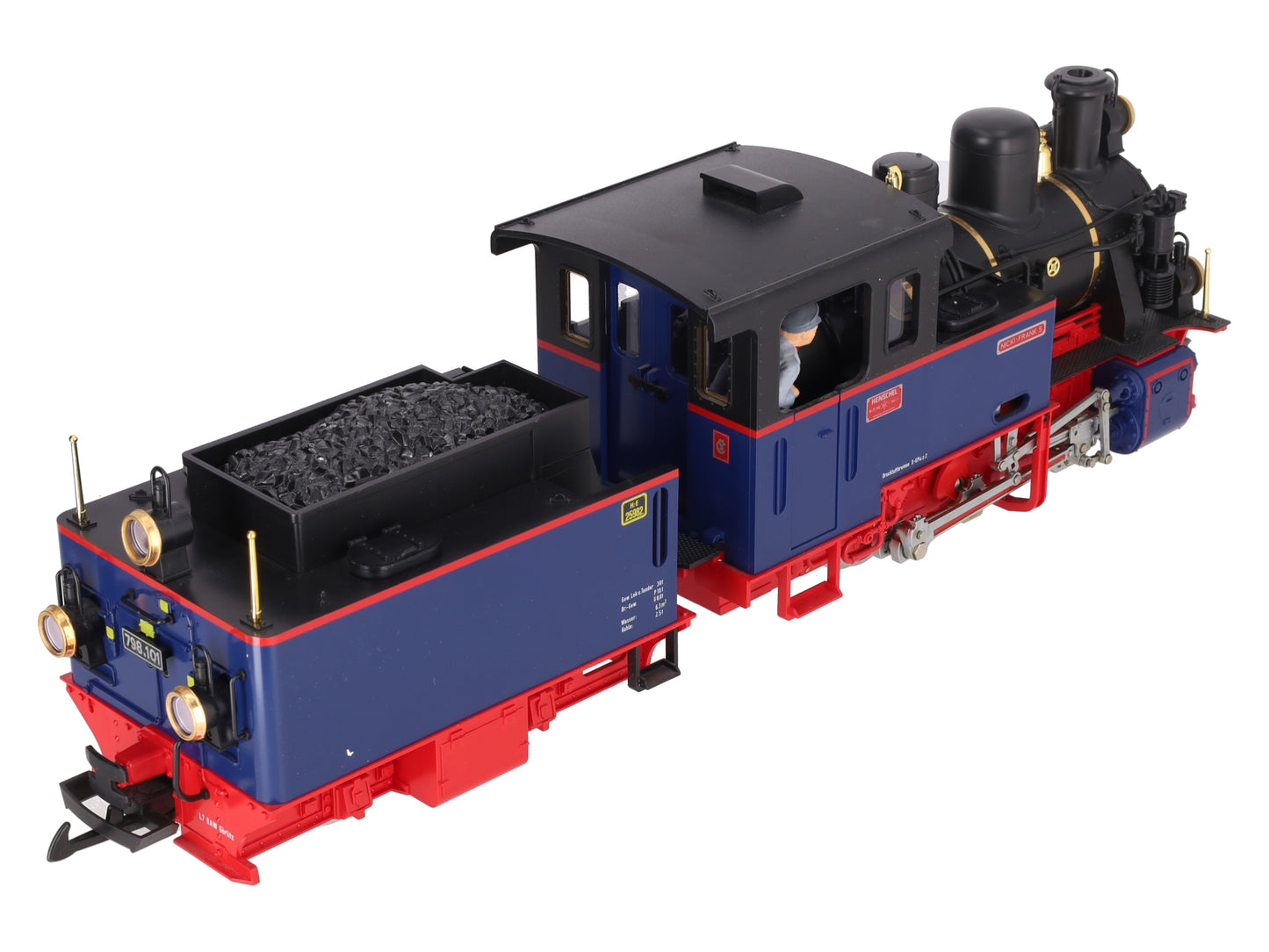 LGB 20261 G Scale Nicki Frank 0-6-0 Steam Loco & Tender EX/Box