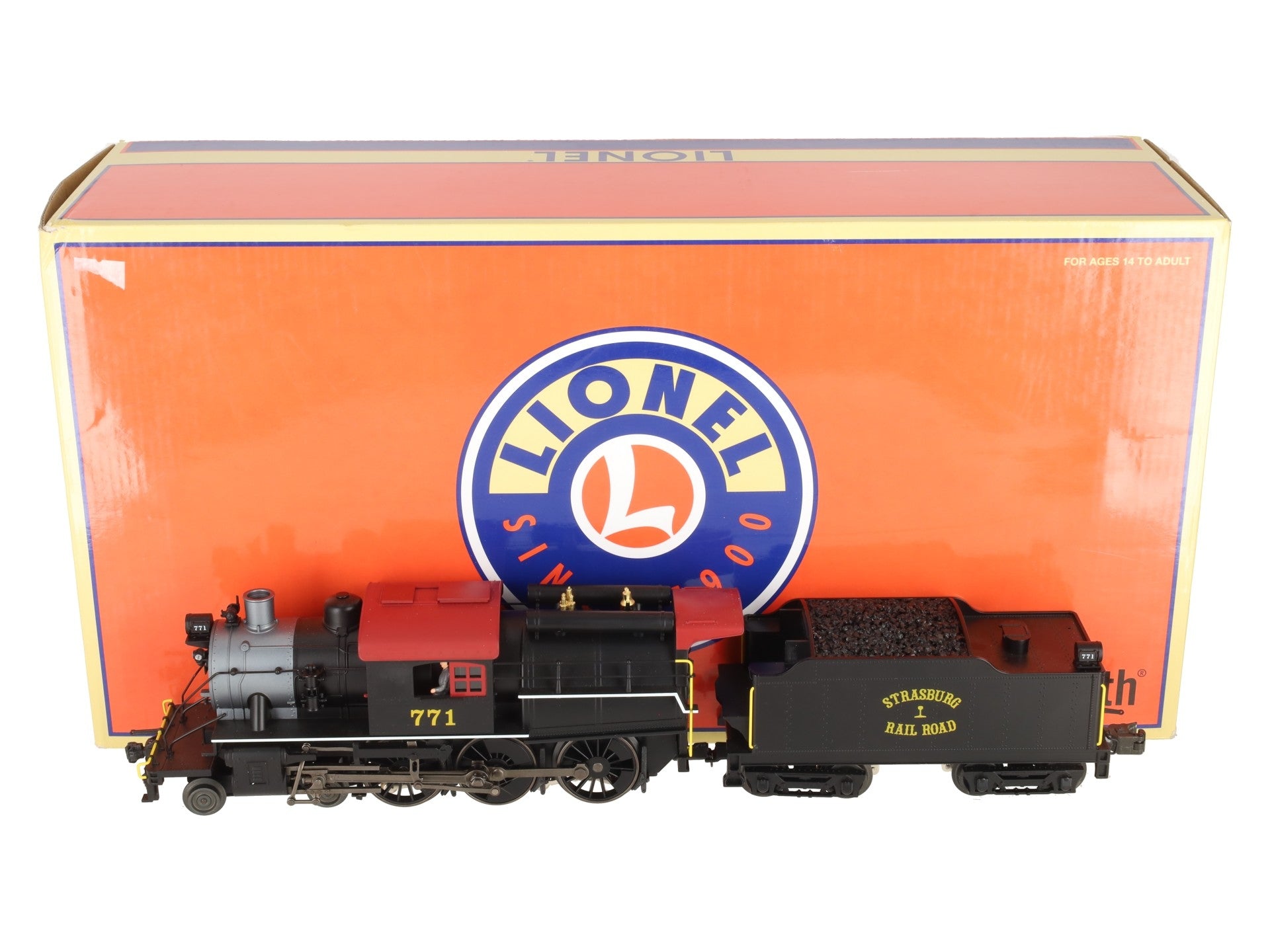 Lionel 2131450 Strasburg Legacy 4-6-0 Camelback Steam Locomotive #771 EX/Box
