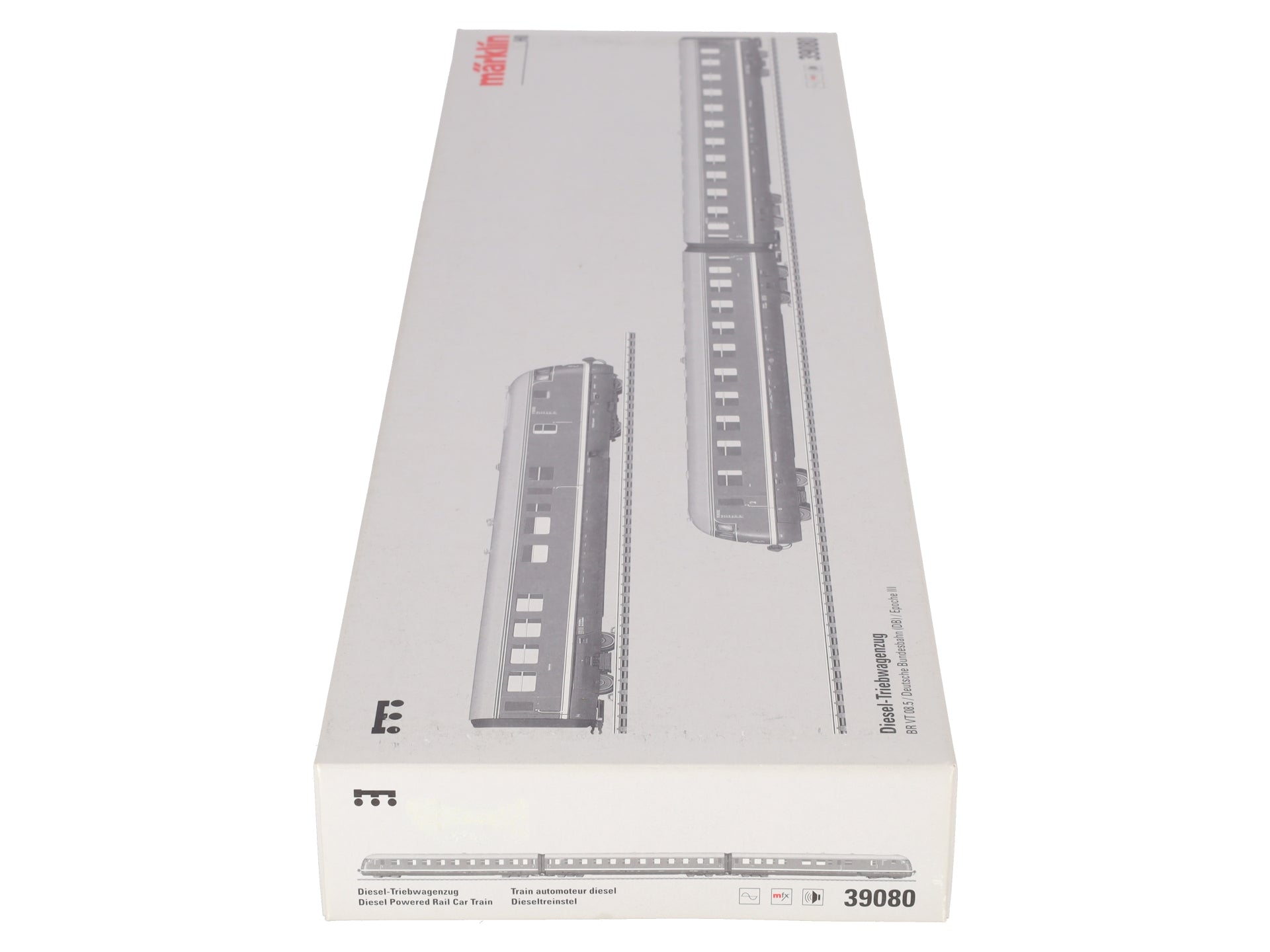Marklin 39080 HO Gauge German Federal Railroad Diesel Train Set EX/Box