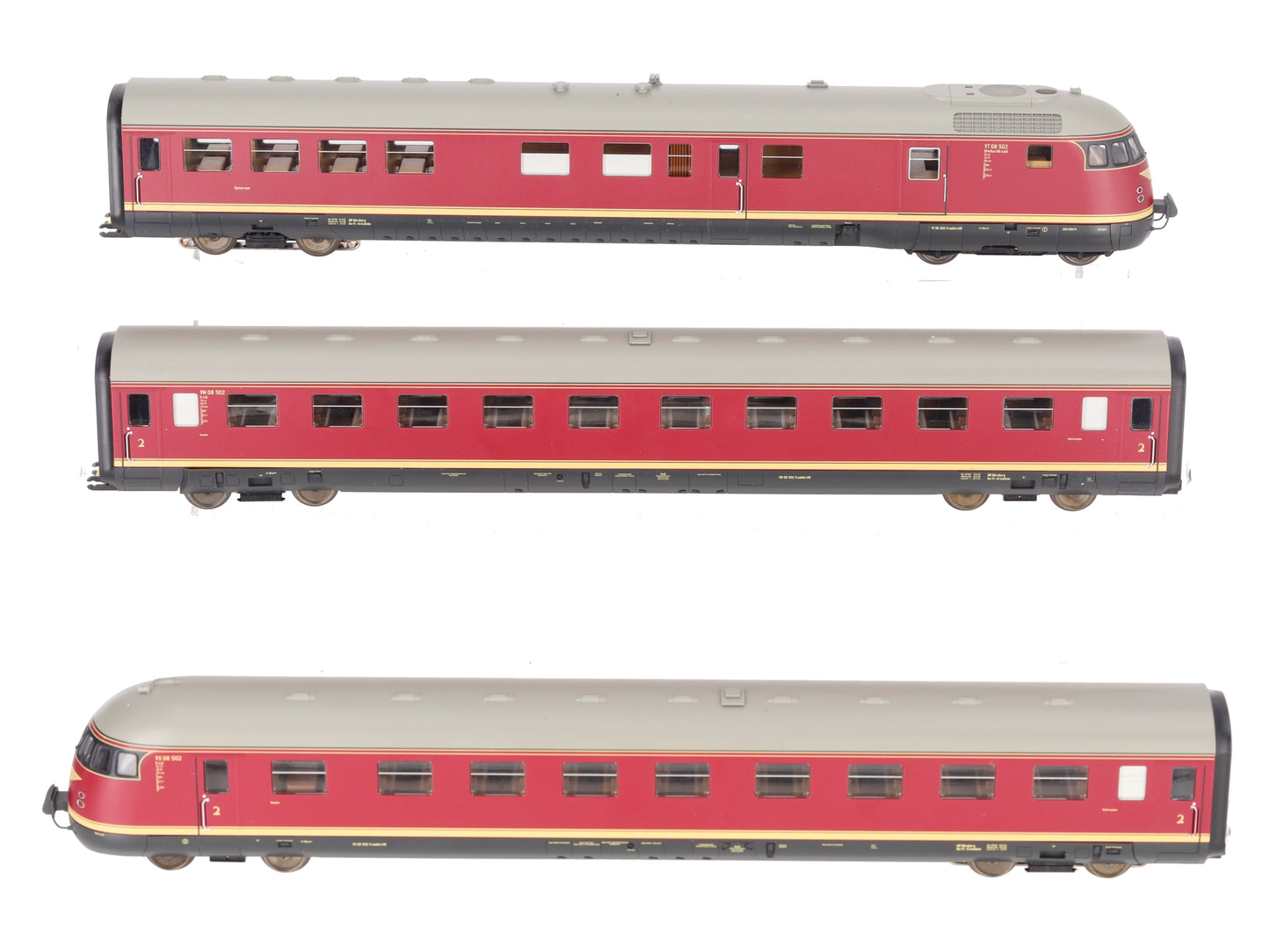 Marklin 39080 HO Gauge German Federal Railroad Diesel Train Set EX/Box