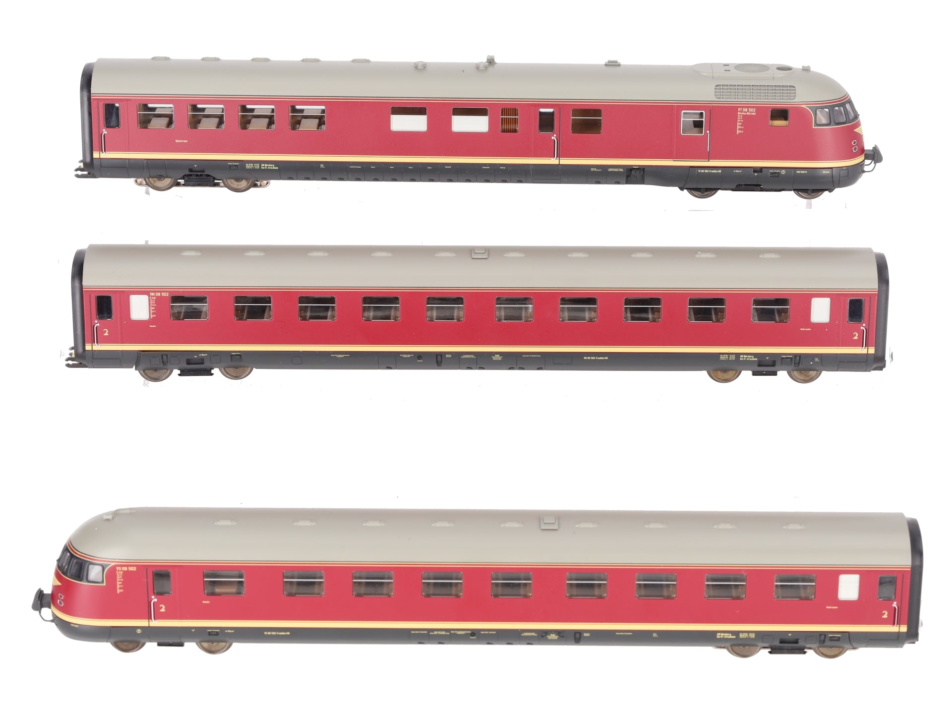Marklin 39080 HO Gauge German Federal Railroad Diesel Train Set EX/Box