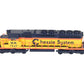 MTH 20-2216-1 Chessie SD-40-2 Diesel Engine w/PS1 #7547 EX/Box