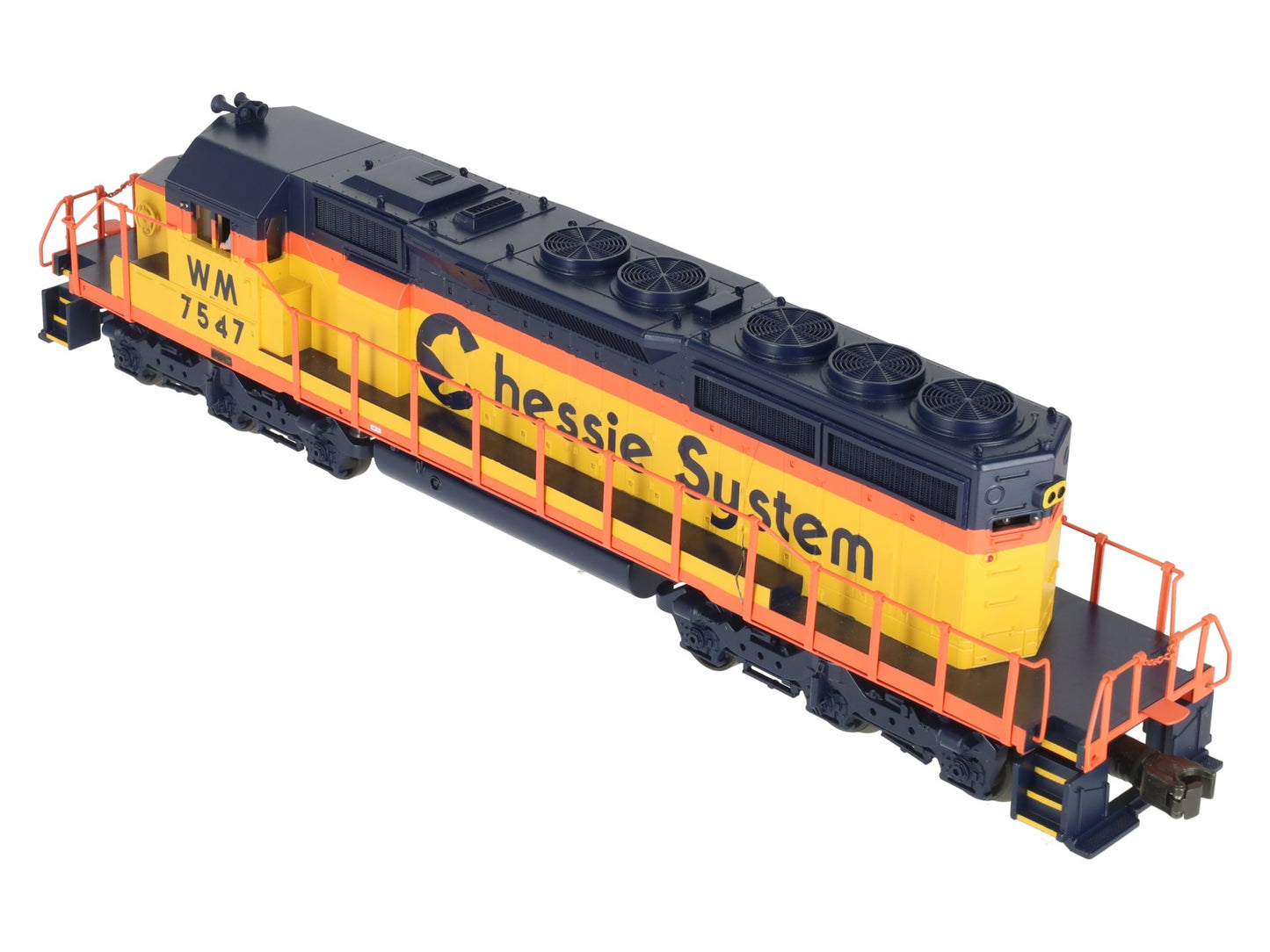 MTH 20-2216-1 Chessie SD-40-2 Diesel Engine w/PS1 #7547 EX/Box