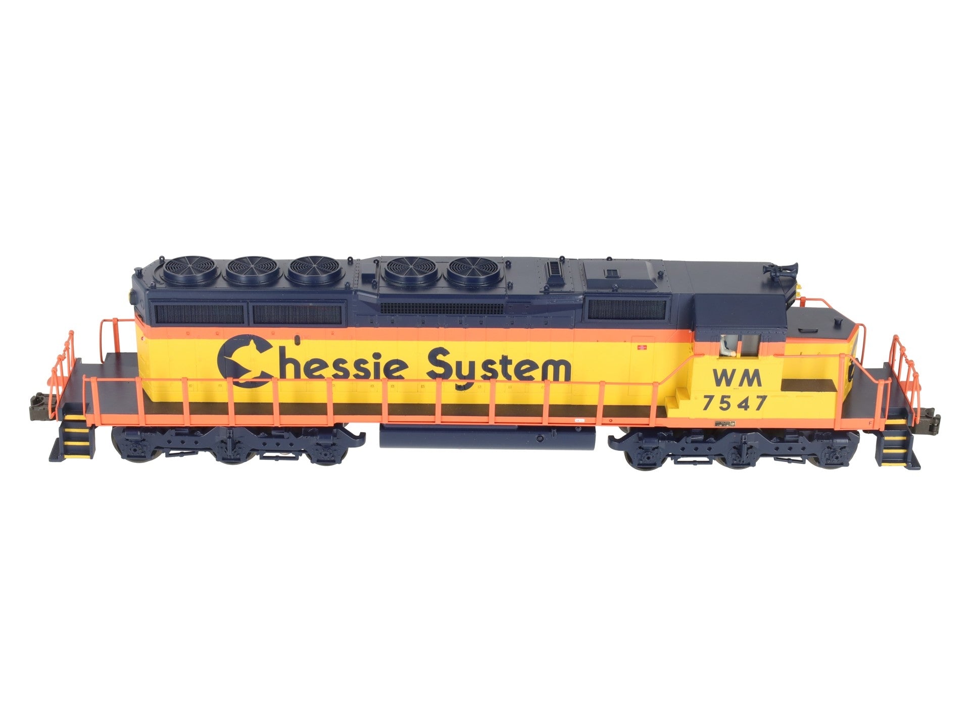 MTH 20-2216-1 Chessie SD-40-2 Diesel Engine w/PS1 #7547 EX/Box