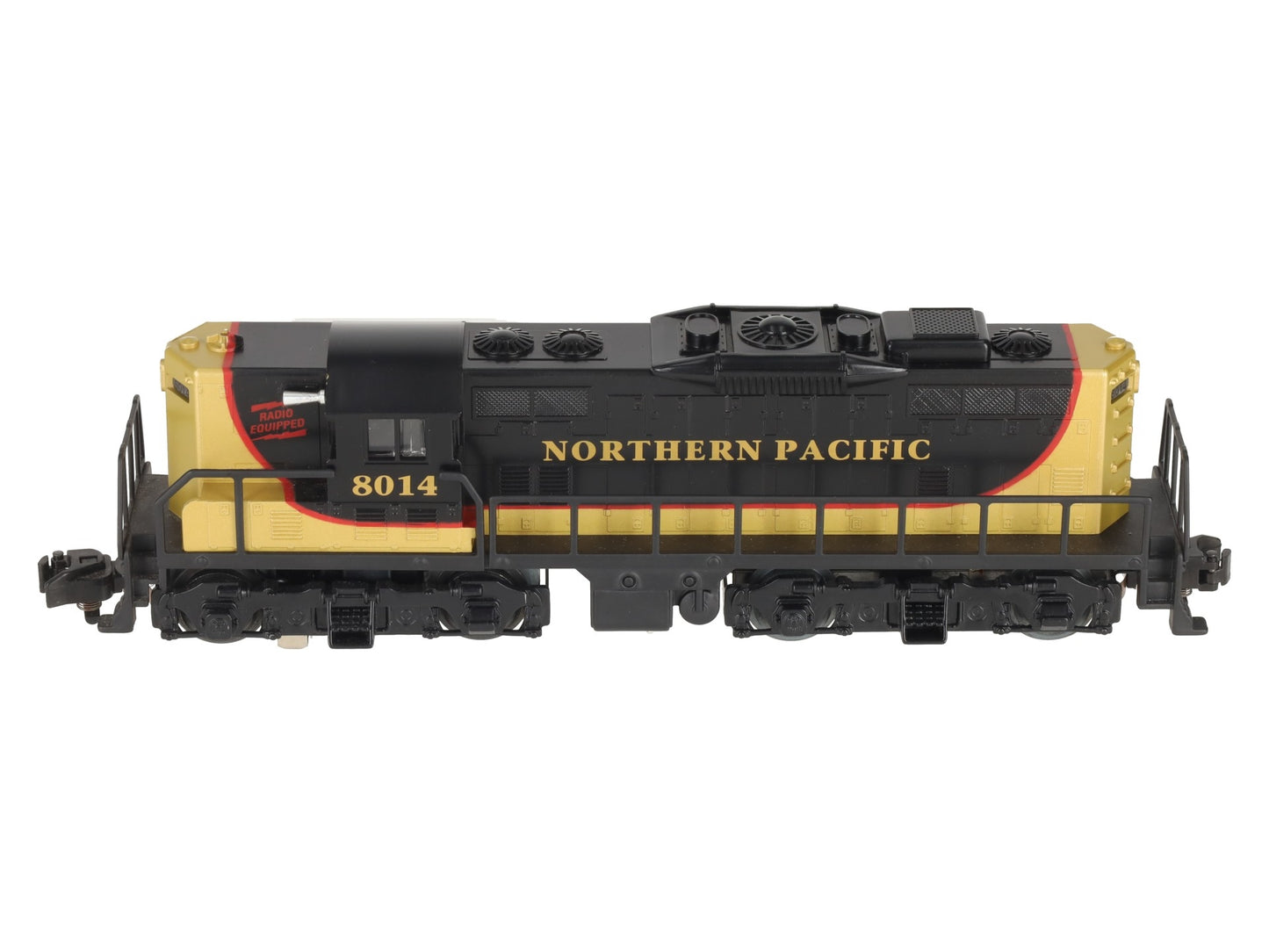 American Flyer 6-48014 S Scale Northern Pacific GP-9 Diesel Locomotive #8014 LN