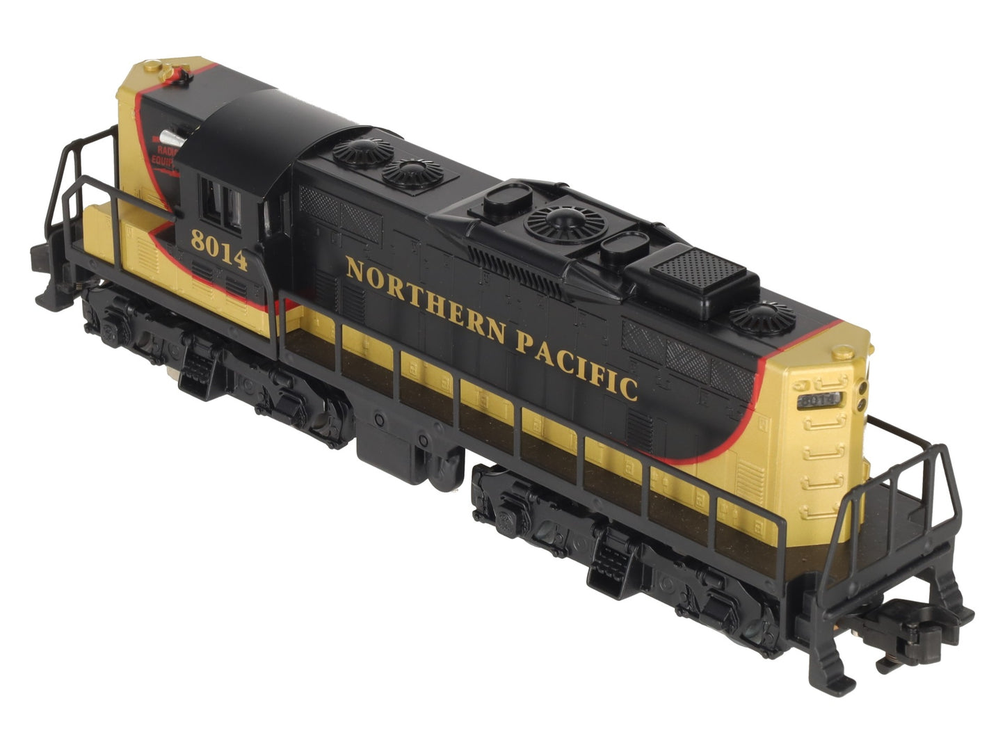 American Flyer 6-48014 S Scale Northern Pacific GP-9 Diesel Locomotive #8014 LN